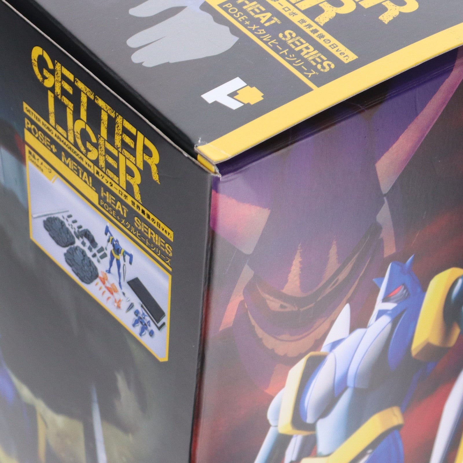 【中古即納】[FIG] POSE+METAL HEAT ゲッターライガー(真ゲッターロボ世界最後の日Ver.) 真(チェンジ!!)ゲッターロボ 世界最後の日 完成品 可動フィギュア AWAKEN STUDIO(20250831)