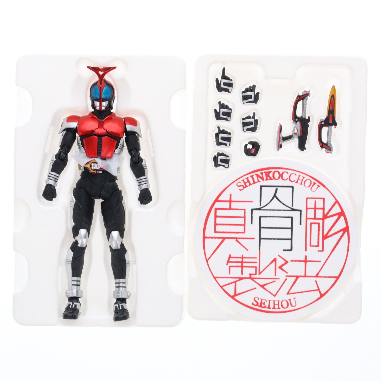 【中古即納】[FIG] CLUB TAMASHII MEMBERS限定 S.H.Figuarts(フィギュアーツ) 真骨彫製法 仮面ライダーカブト ライダーフォーム 真骨彫製法 10th Anniversary Ver. 完成品 可動フィギュア バンダイスピリッツ(20240430)