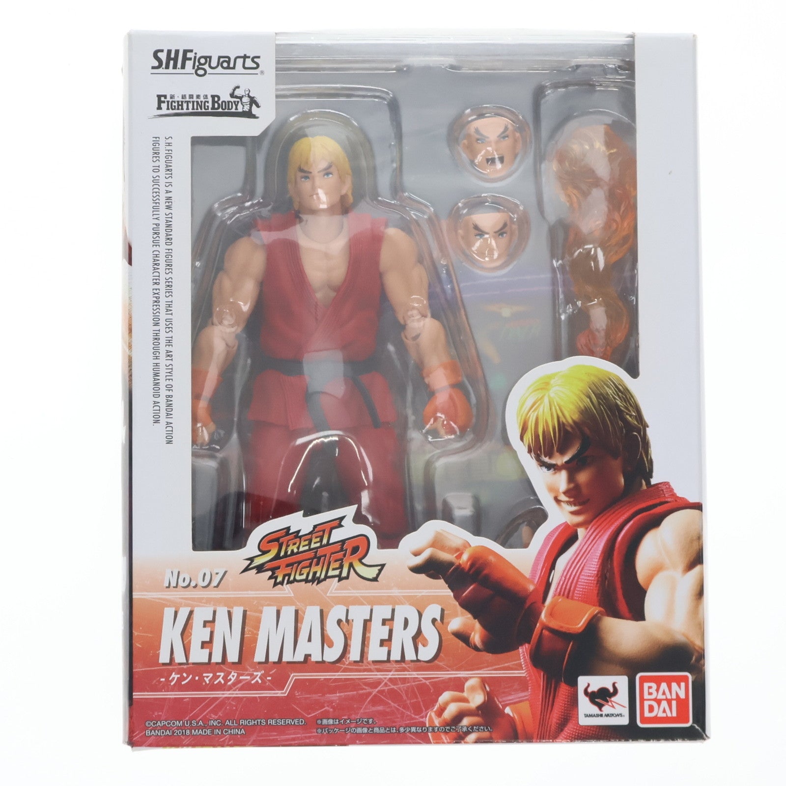 【中古即納】[FIG] S.H.Figuarts(フィギュアーツ) ケン・マスターズ ストリートファイターIV 完成品 可動フィギュア バンダイ(20180623)