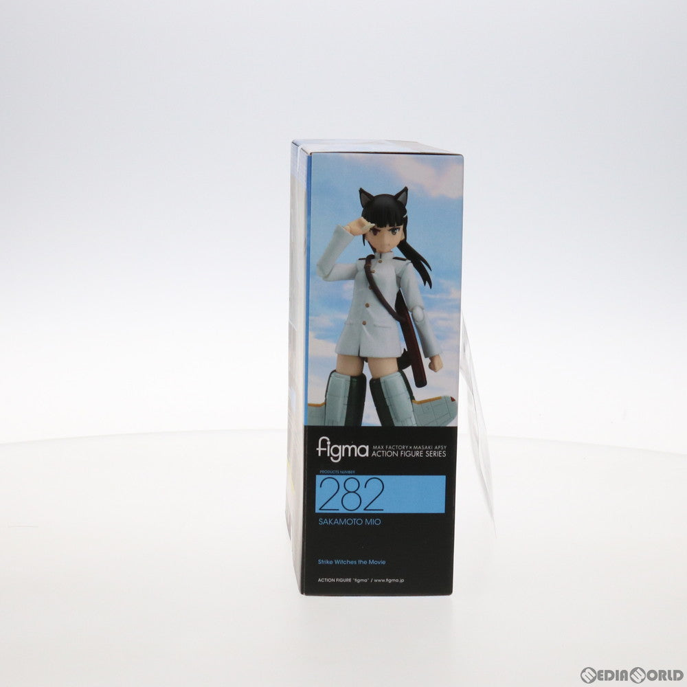 【中古即納】[FIG] GOODSMILE ONLINE SHOP限定特典付属 figma(フィグマ) 282 坂本美緒(さかもとみお) ストライクウィッチーズ 劇場版 完成品 可動フィギュア マックスファクトリー(20160529)