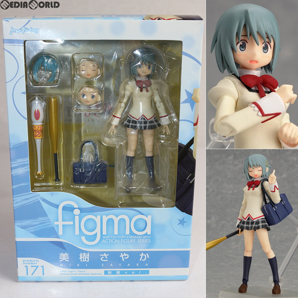 【中古即納】[FIG] figma(フィグマ) 171 美樹さやか(みきさやか) 制服ver. 劇場版 魔法少女まどか☆マギカ 完成品 可動フィギュア マックスファクトリー(20130427)