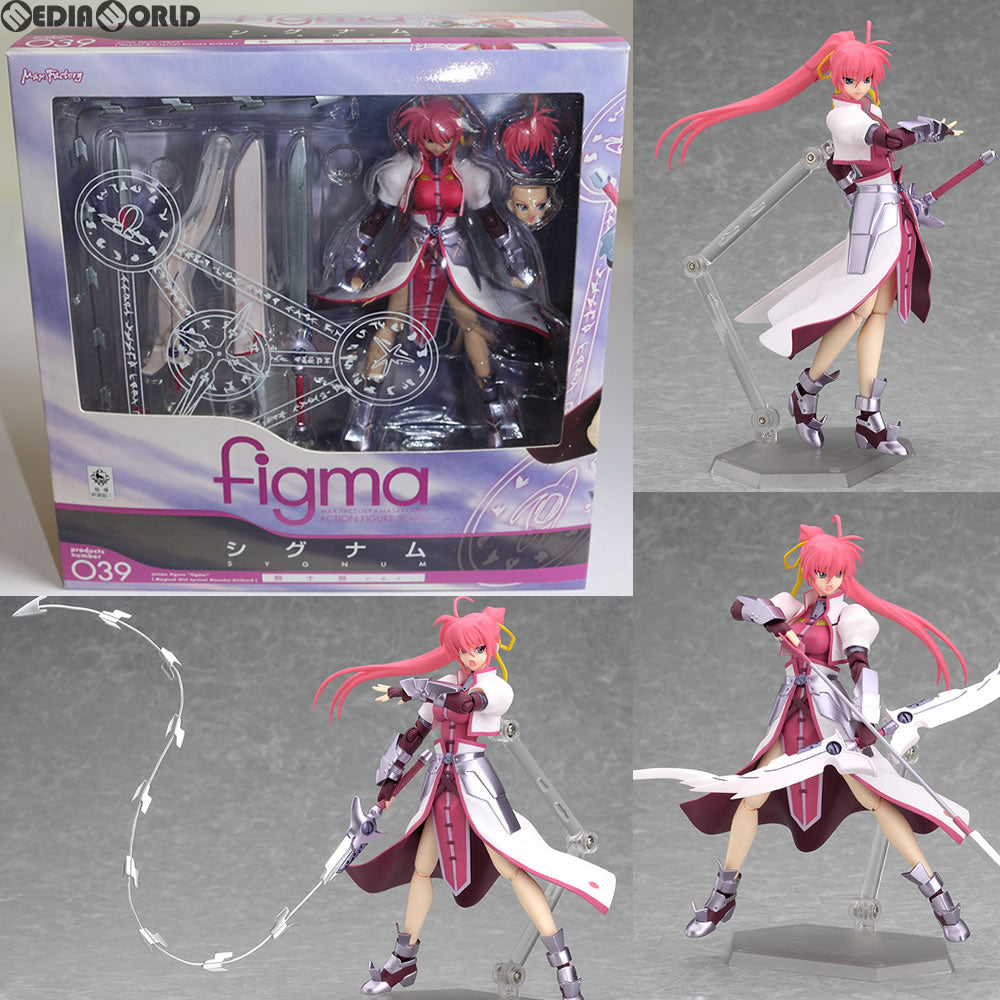 【中古即納】[FIG] figma(フィグマ) 039 シグナム 騎士服ver. 魔法少女リリカルなのはStrikerS 完成品 可動フィギュア マックスファクトリー(20090730)
