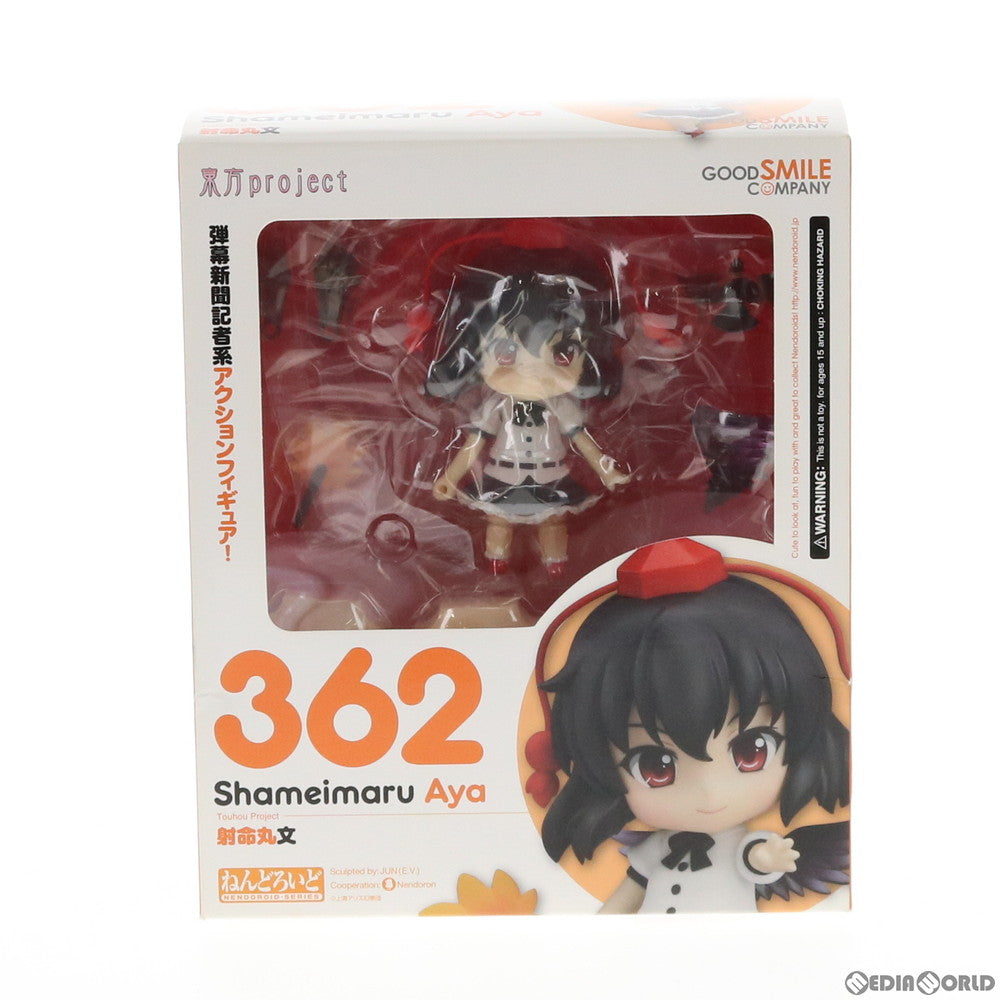 【中古即納】[FIG] ねんどろいど 362 射命丸文(しゃめいまるあや) 東方Project 完成品 可動フィギュア 一部店舗&オンラインショップ限定 グッドスマイルカンパニー(20131231)