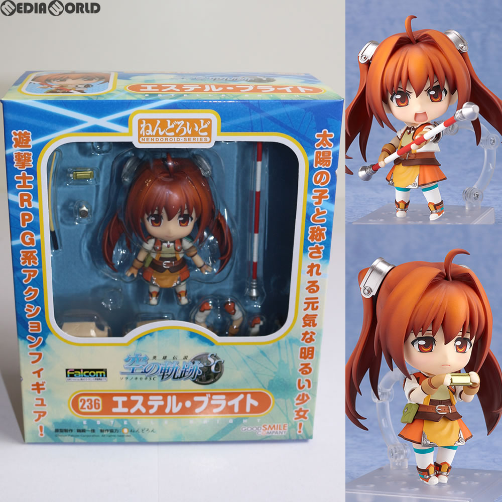 【中古即納】[FIG] ねんどろいど 236 エステル・ブライト 英雄伝説 空の軌跡 SC 完成品 可動フィギュア グッドスマイルカンパニー(20120712)