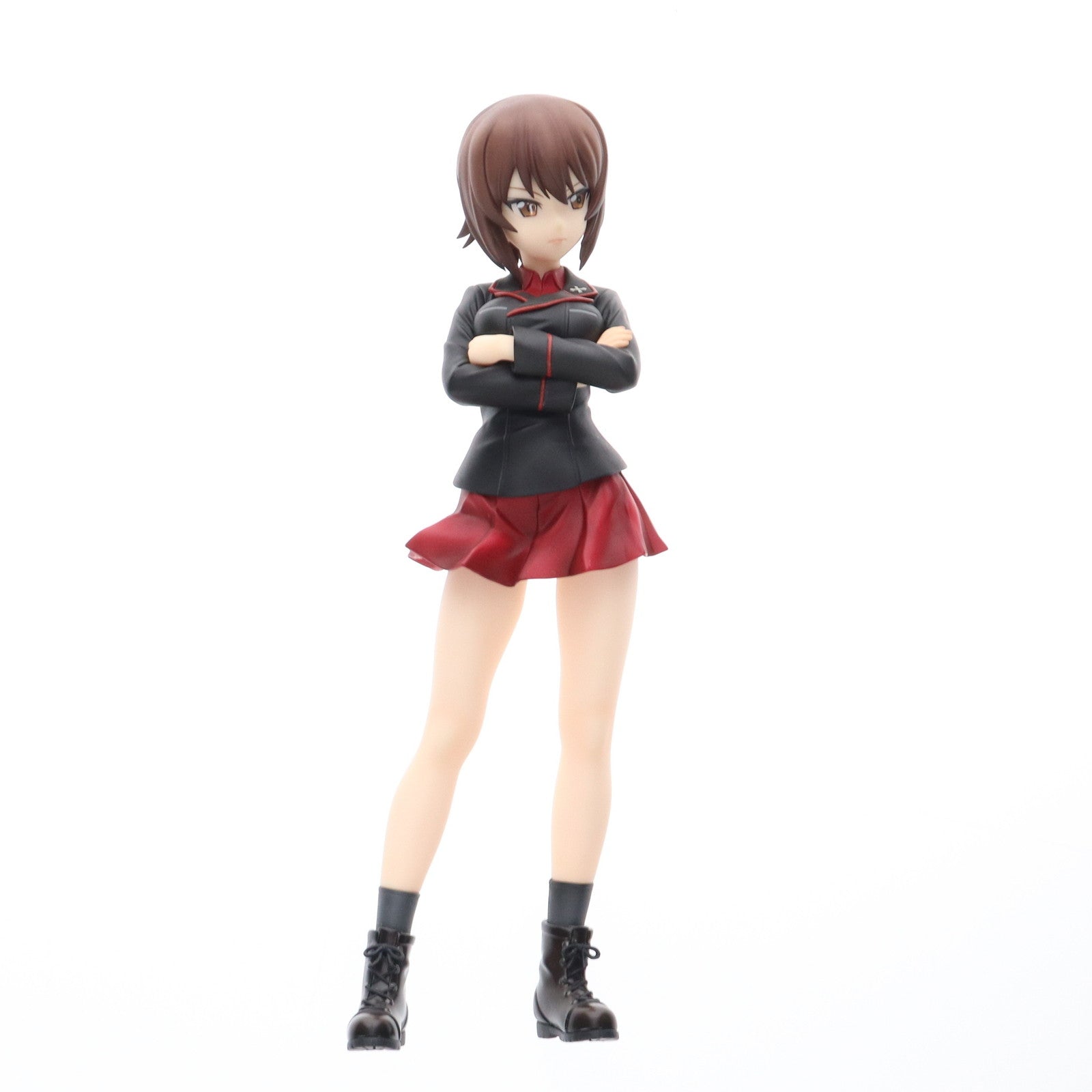 【中古即納】[FIG] 西住まほ(にしずみまほ) ガールズ&パンツァー 劇場版 1/7 完成品 フィギュア キューズQ(20190405)