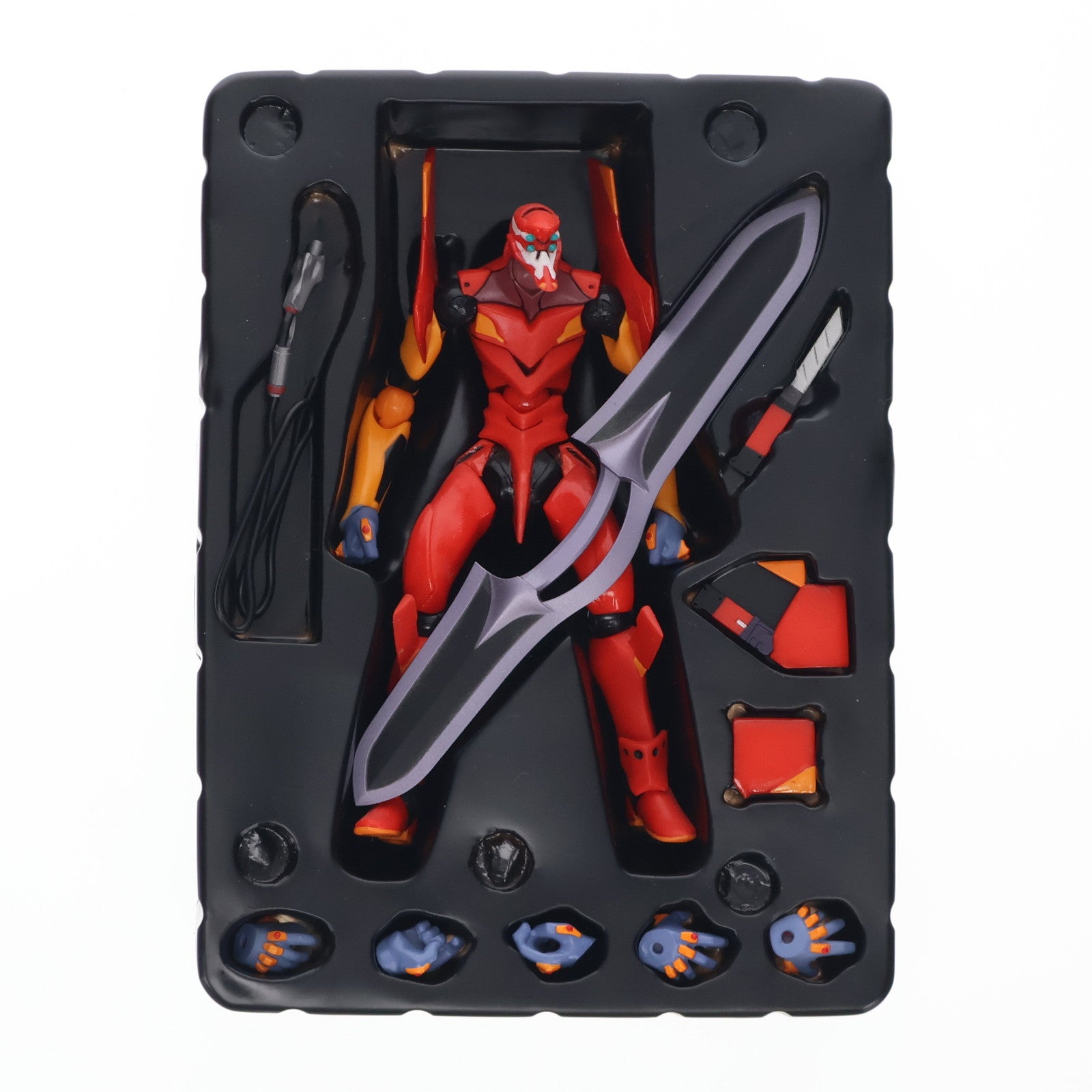 【中古即納】[FIG] リボルテックヤマグチ No.027 エヴァンゲリオン弐号機 劇場版 新世紀エヴァンゲリオン劇場版 Air/まごころを、君に 完成品 可動フィギュア 海洋堂(20070515)