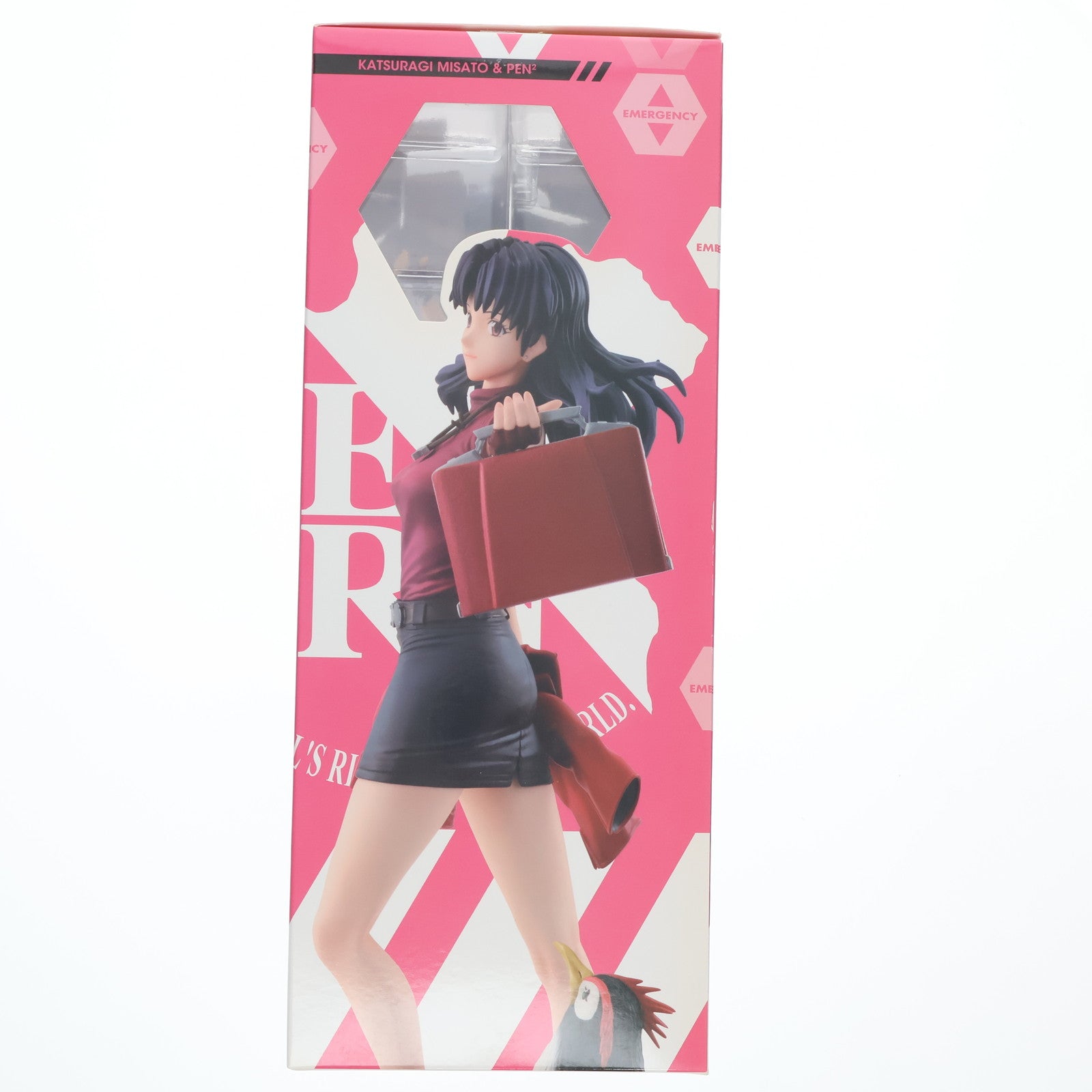 【中古即納】[FIG] ギャルズシリーズ 葛城ミサト&ペンペン ヱヴァンゲリヲン新劇場版 完成品 フィギュア 一部店舗&オンラインショップ限定 メガハウス(20220531)