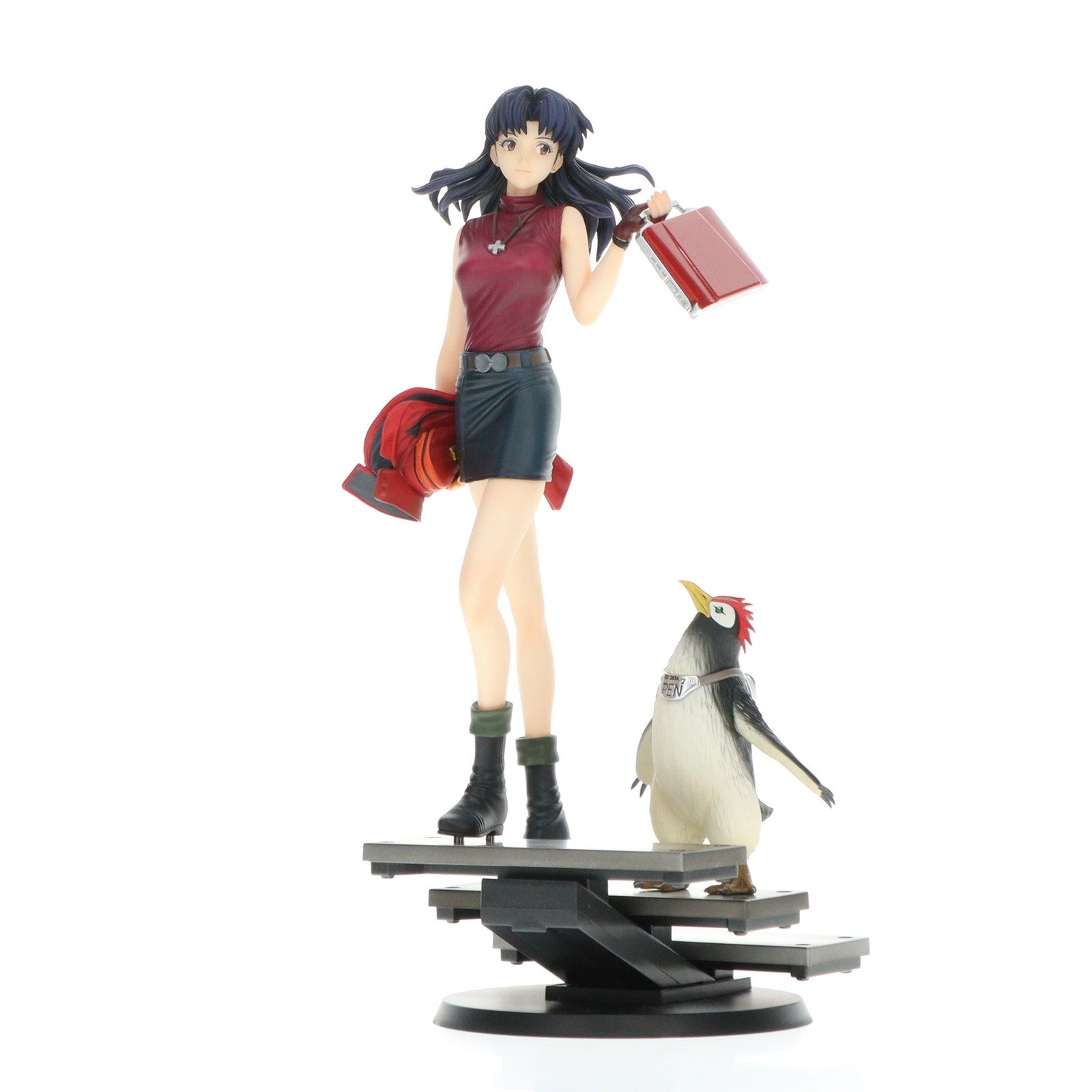 【中古即納】[FIG] ギャルズシリーズ 葛城ミサト&ペンペン ヱヴァンゲリヲン新劇場版 完成品 フィギュア 一部店舗&オンラインショップ限定 メガハウス(20220531)