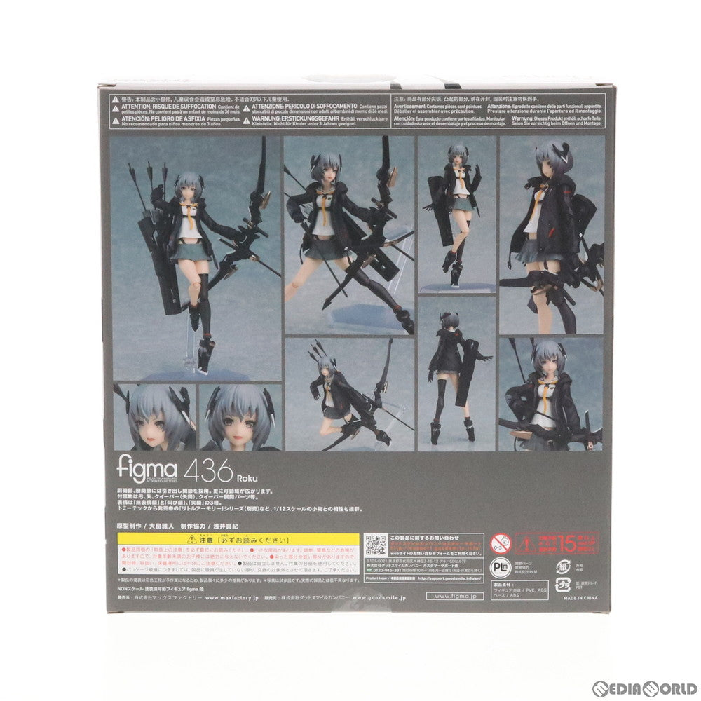 【中古即納】[FIG] figma(フィグマ) 436 陸(ろく) 重兵装型女子高生 完成品 可動フィギュア マックスファクトリー(20191124)