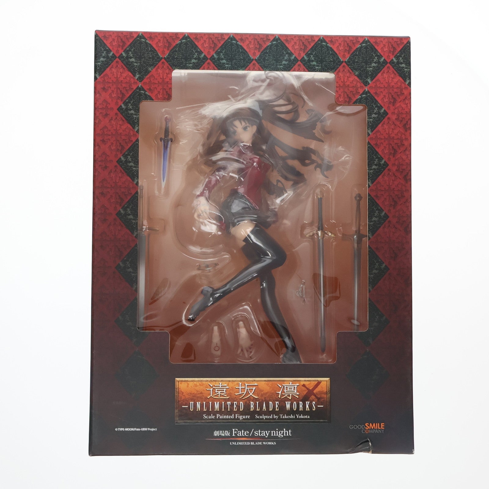 【中古即納】[FIG] 遠坂凛(とおさかりん) -UNLIMITED BLADE WORKS- Fate/stay night [UBW] 1/7 完成品 フィギュア グッドスマイルカンパニー(20110607)