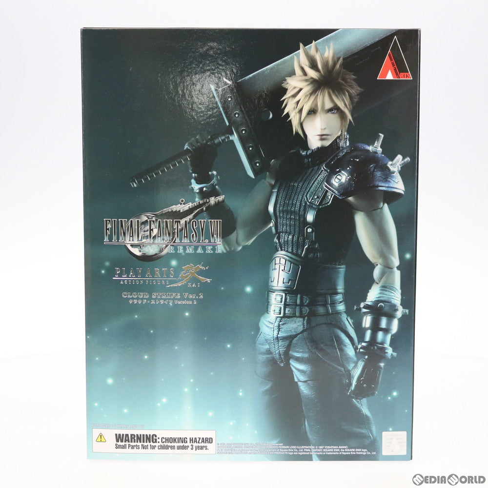 【中古即納】[FIG] PLAY ARTS改(プレイアーツ改) クラウド・ストライフ Version 2 FINAL FANTASY VII REMAKE(ファイナルファンタジー7 リメイク) 完成品 可動フィギュア スクウェア・エニックス(20230707)