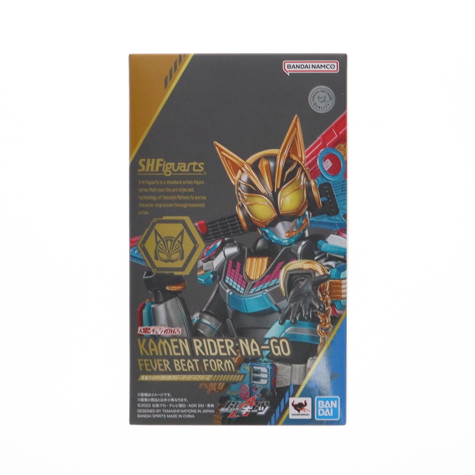 【中古即納】[FIG] 魂ウェブ商店限定 S.H.Figuarts(フィギュアーツ) 仮面ライダーナーゴ フィーバービートフォーム 仮面ライダーギーツ 完成品 可動フィギュア バンダイスピリッツ(20250117)