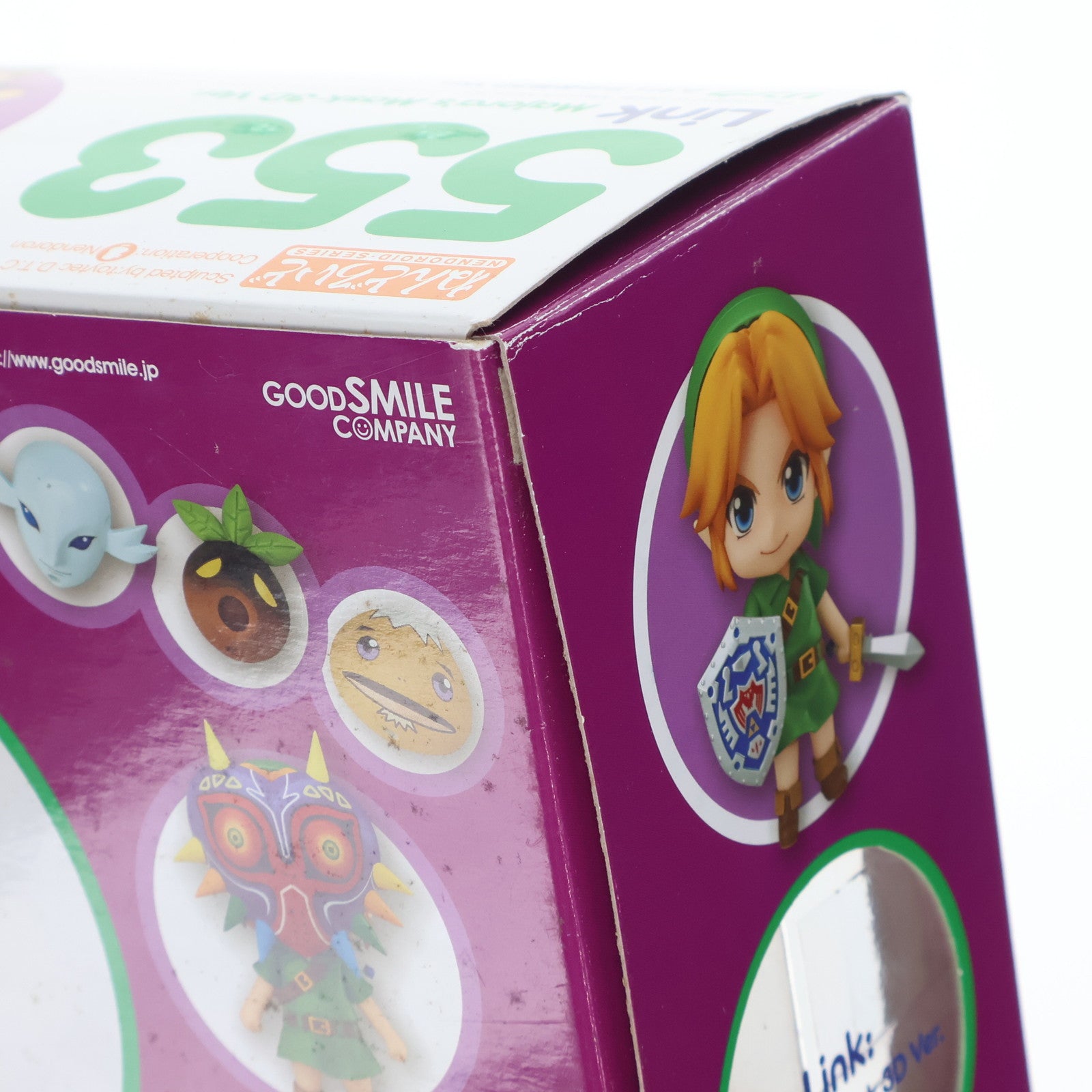 【中古即納】[FIG] ねんどろいど 553 リンク ムジュラの仮面3D Ver. ゼルダの伝説 完成品 可動フィギュア グッドスマイルカンパニー(20160424)