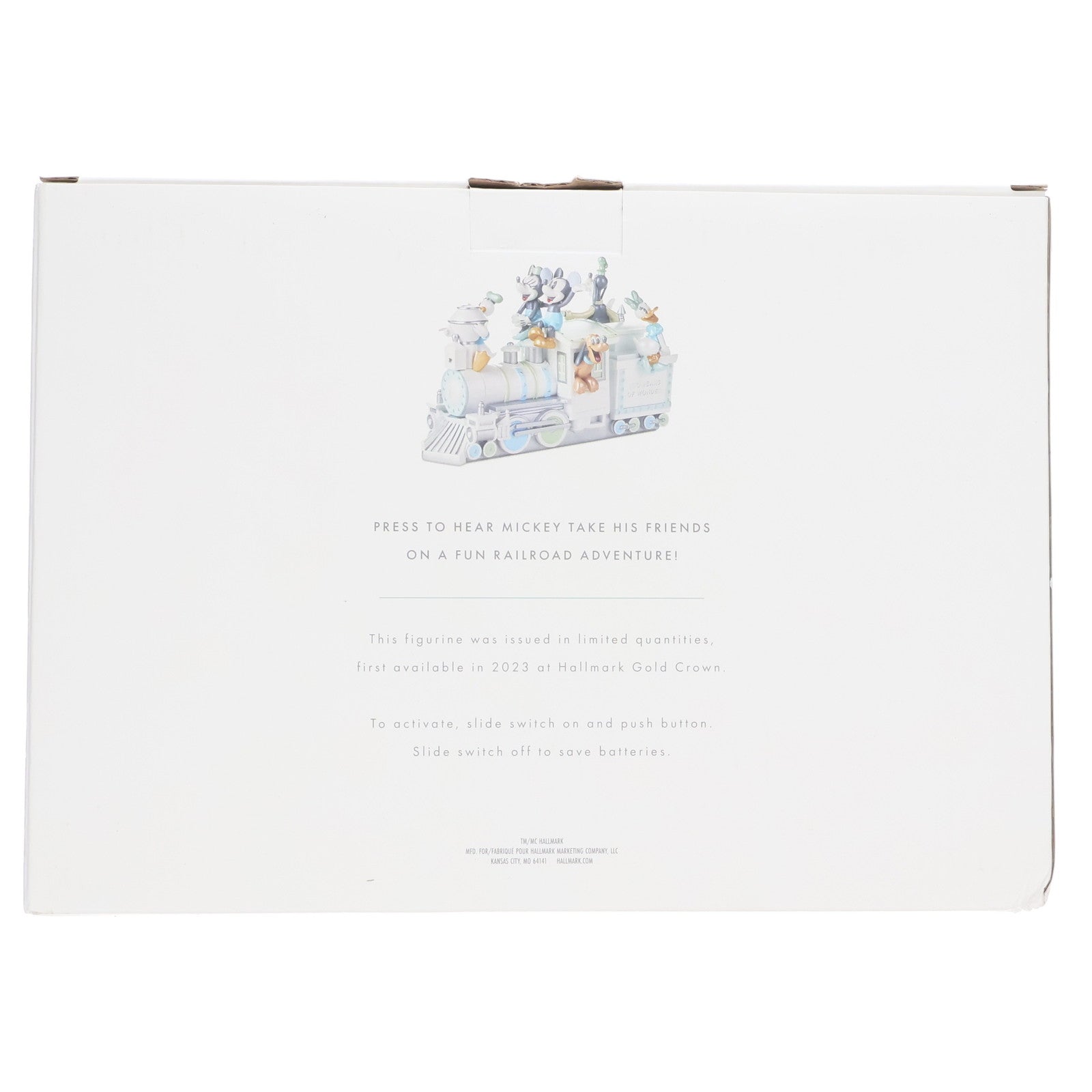 【中古即納】[FIG] Disney 100 Years Wonder Mickey and Friends Train(ディズニー 100周年記念 ミッキー&フレンズ トレイン) 完成品 フィギュア Hallmark(ホールマーク)(20231231)