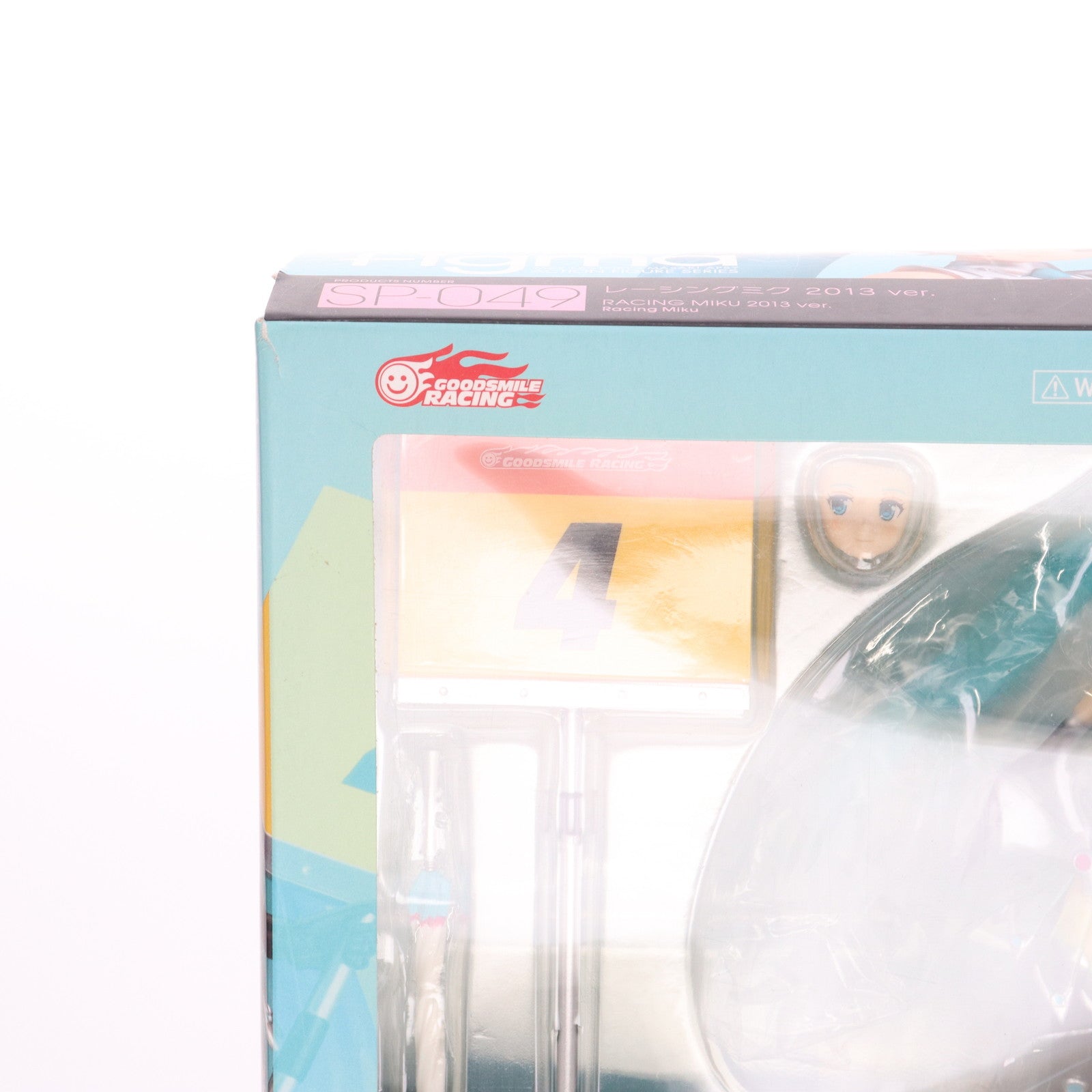 【中古即納】[FIG] figma(フィグマ) SP-049 レーシングミク 2013ver. 初音ミクGTプロジェクト 完成品 可動フィギュア GSR&Studie with TeamUKYO 個人スポンサー特典 グッドスマイルレーシング(20140131)