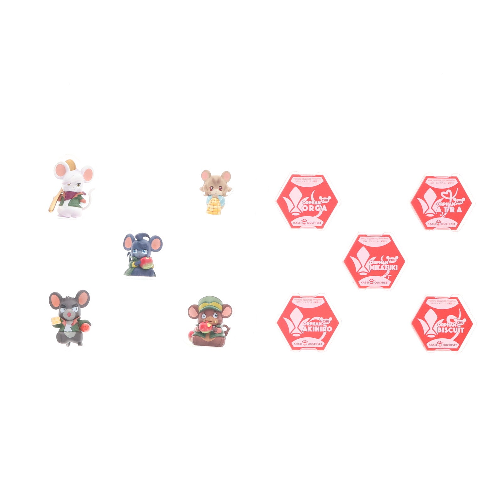 【中古即納】[FIG] 公式ショップ限定 3丁目のおるふぇんちゅ 火星のお家セット(5体セット) 機動戦士ガンダム 鉄血のオルフェンズ 完成品 フィギュア メガハウス(20170127)