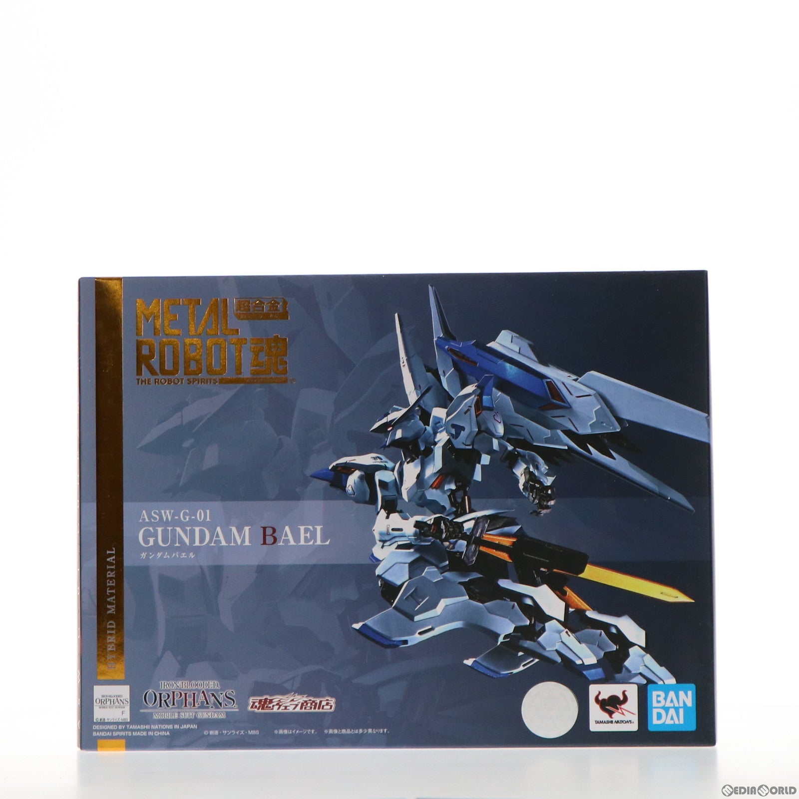 【中古即納】[FIG] 魂ウェブ商店限定 METAL ROBOT魂(SIDE MS) ガンダムバエル 機動戦士ガンダム 鉄血のオルフェンズ 完成品 可動フィギュア バンダイスピリッツ(20211231)