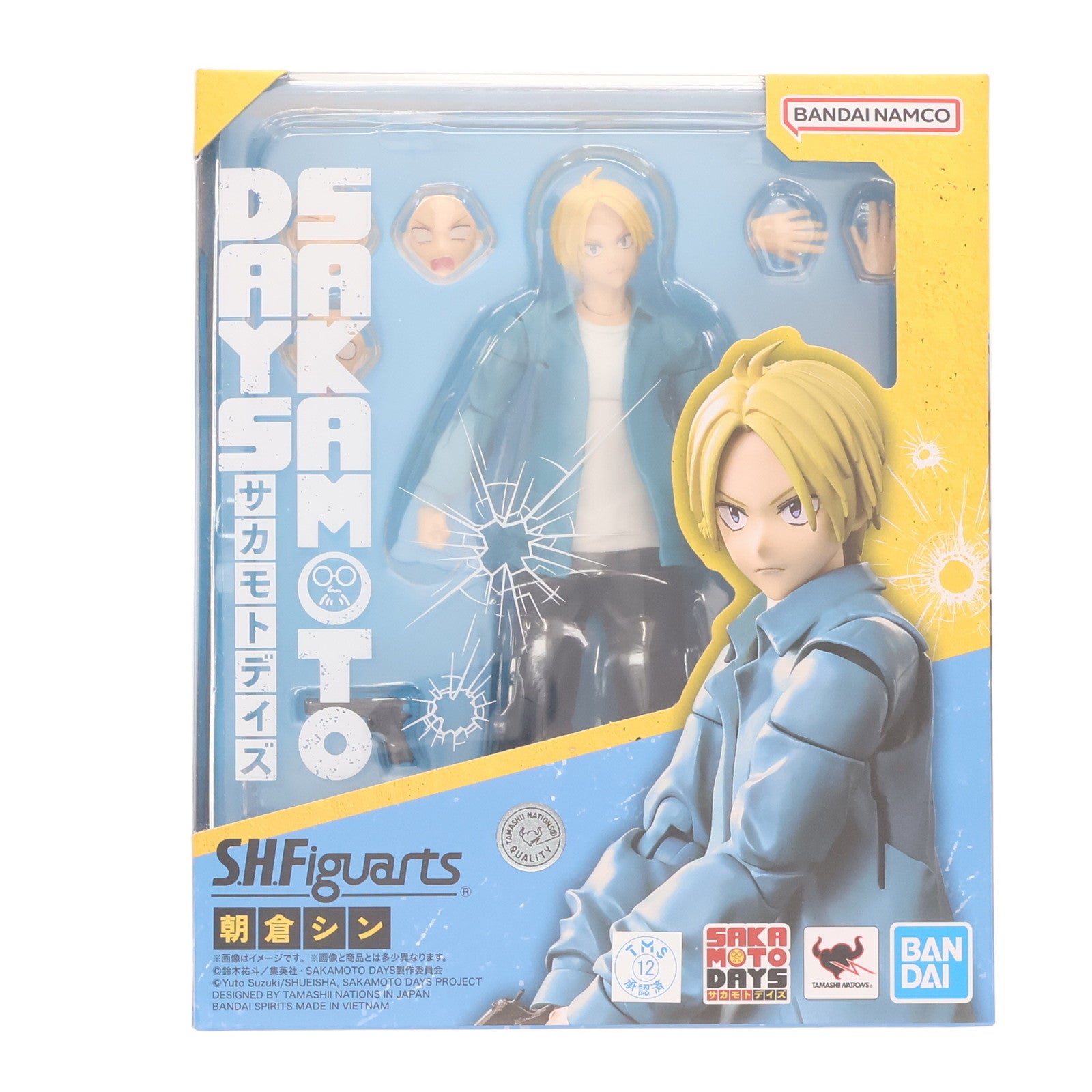 【中古即納】[FIG] S.H.Figuarts(フィギュアーツ) 朝倉シン(あさくらしん) SAKAMOTO DAYS(サカモトデイズ) 完成品 可動フィギュア バンダイスピリッツ(20250927)