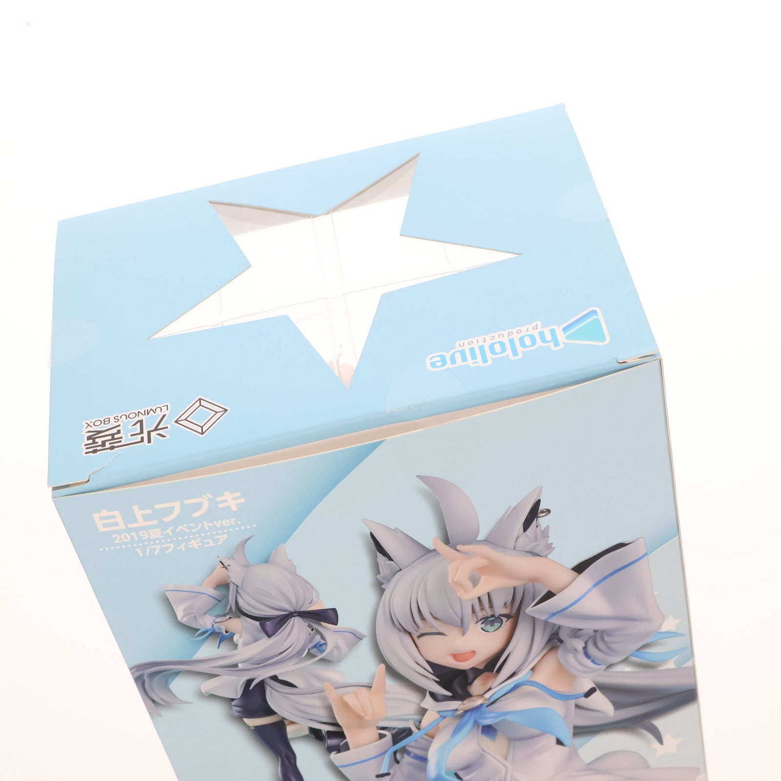【中古即納】[FIG] 白上フブキ(しらかみふぶき) ホロライブプロダクション 1/7 完成品 フィギュア ルミナスボックス(20220302)