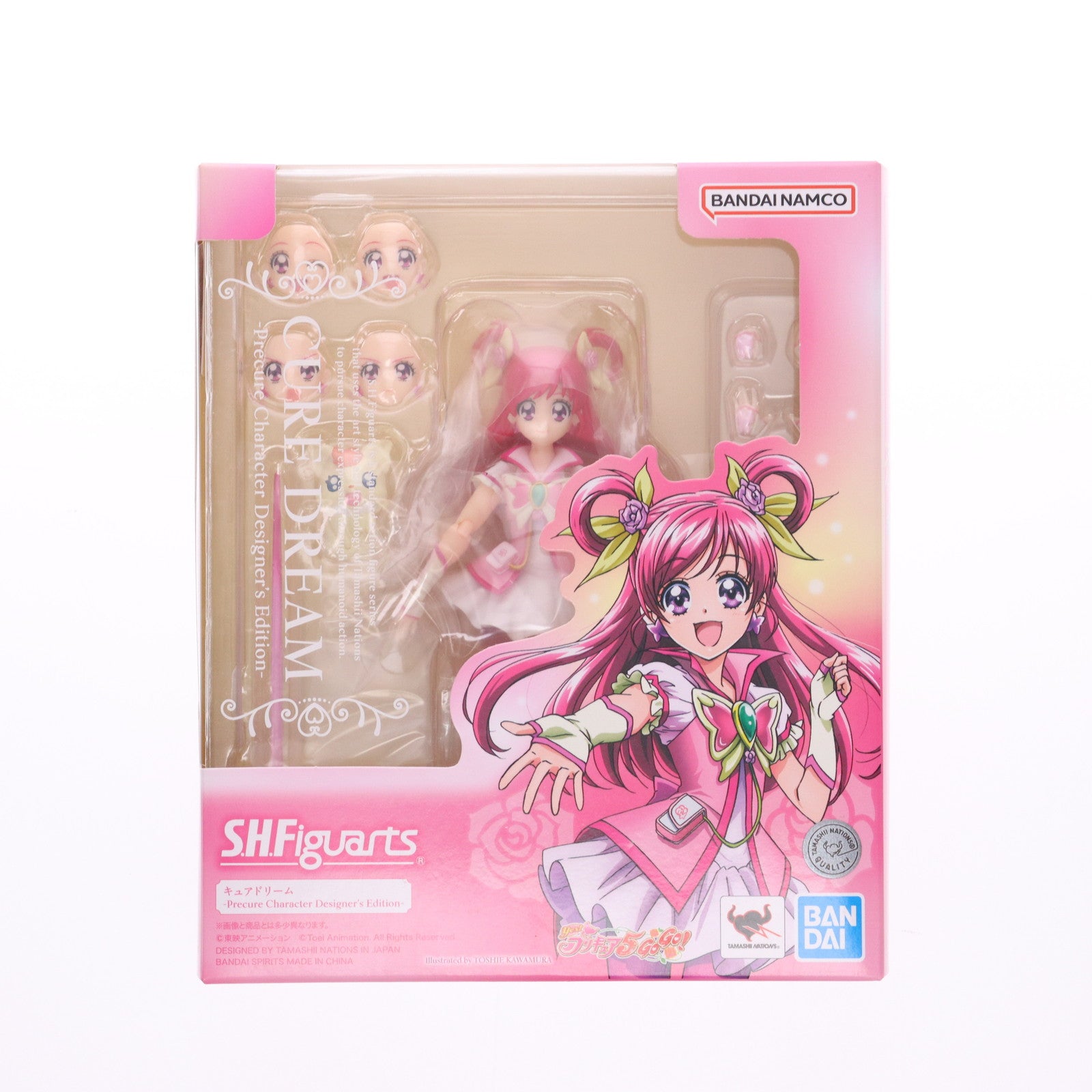 【中古即納】[FIG] S.H.Figuarts(フィギュアーツ) キュアドリーム -Precure Character Designer's Edition- Yes!プリキュア5GoGo! 完成品 可動フィギュア バンダイスピリッツ(20241026)