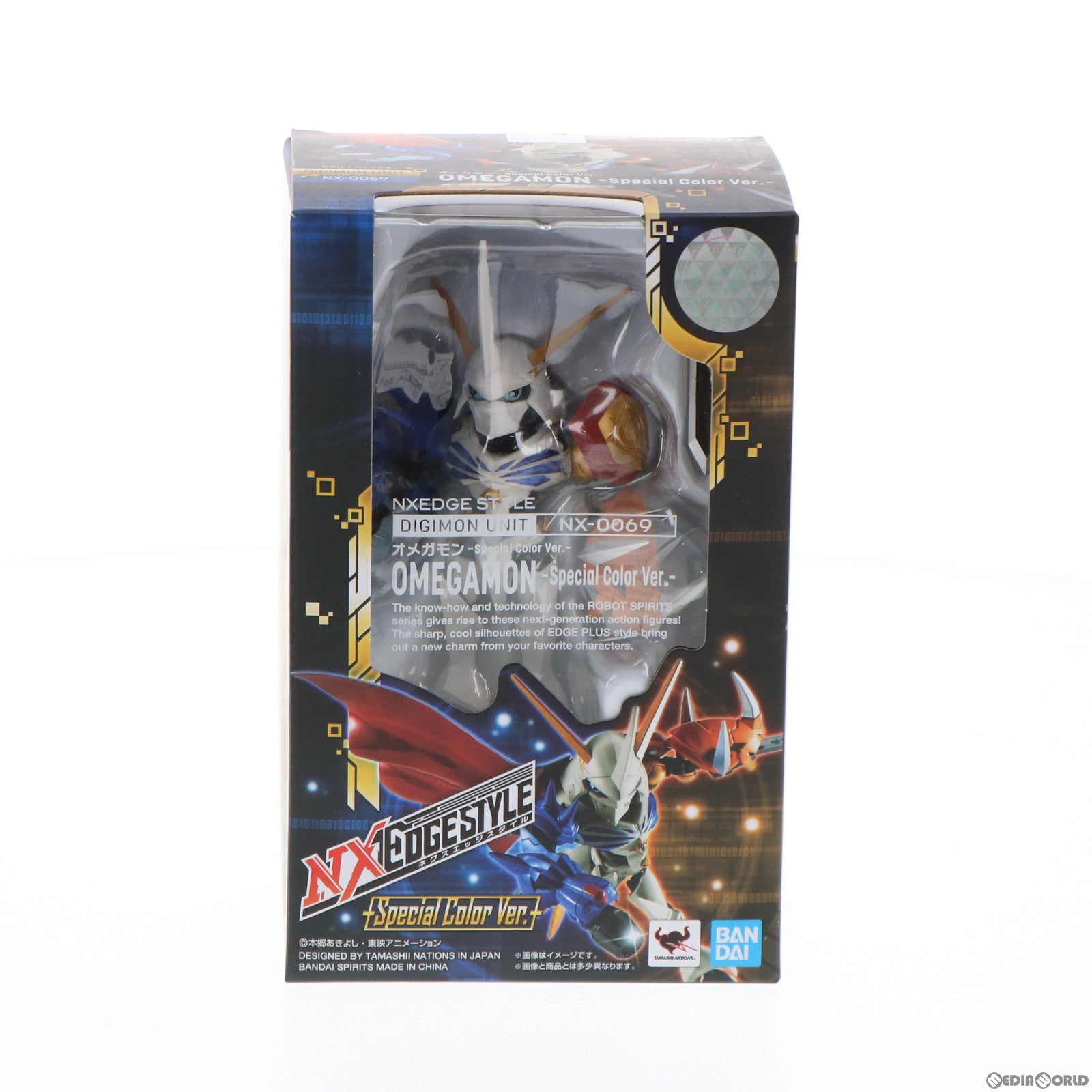 【中古即納】[FIG] NXEDGE STYLE [DIGIMON UNIT] オメガモン -Special Color Ver.- デジモンアドベンチャー 完成品 可動フィギュア バンダイスピリッツ(20211229)