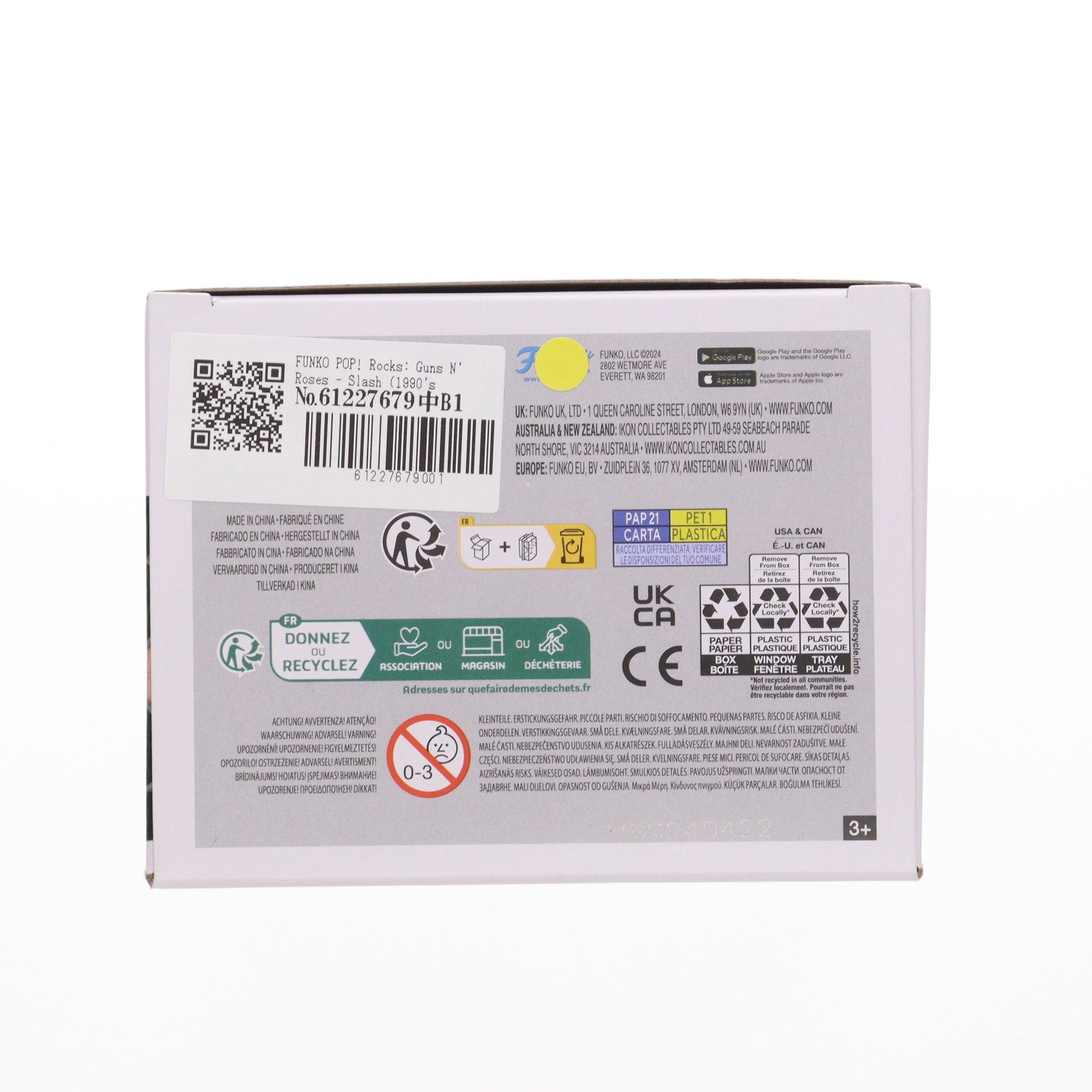 【中古即納】[FIG] POP! ROCKS 398 スラッシュ ガンズ・アンド・ローゼズ 完成品 フィギュア FUNKO(ファンコ)(20241231)