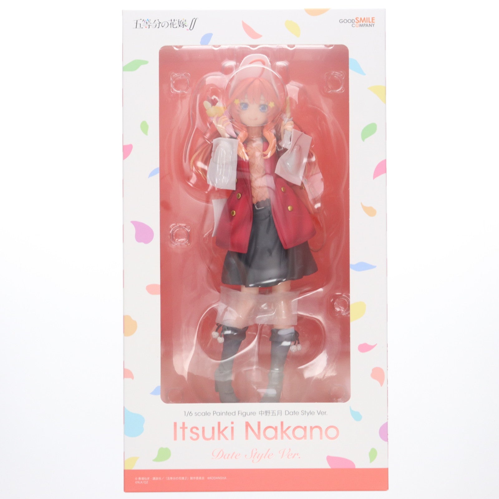 【中古即納】[FIG] 中野五月(なかのいつき) Date Style Ver. 五等分の花嫁∬ 1/6 完成品 フィギュア グッドスマイルカンパニー(20240119)