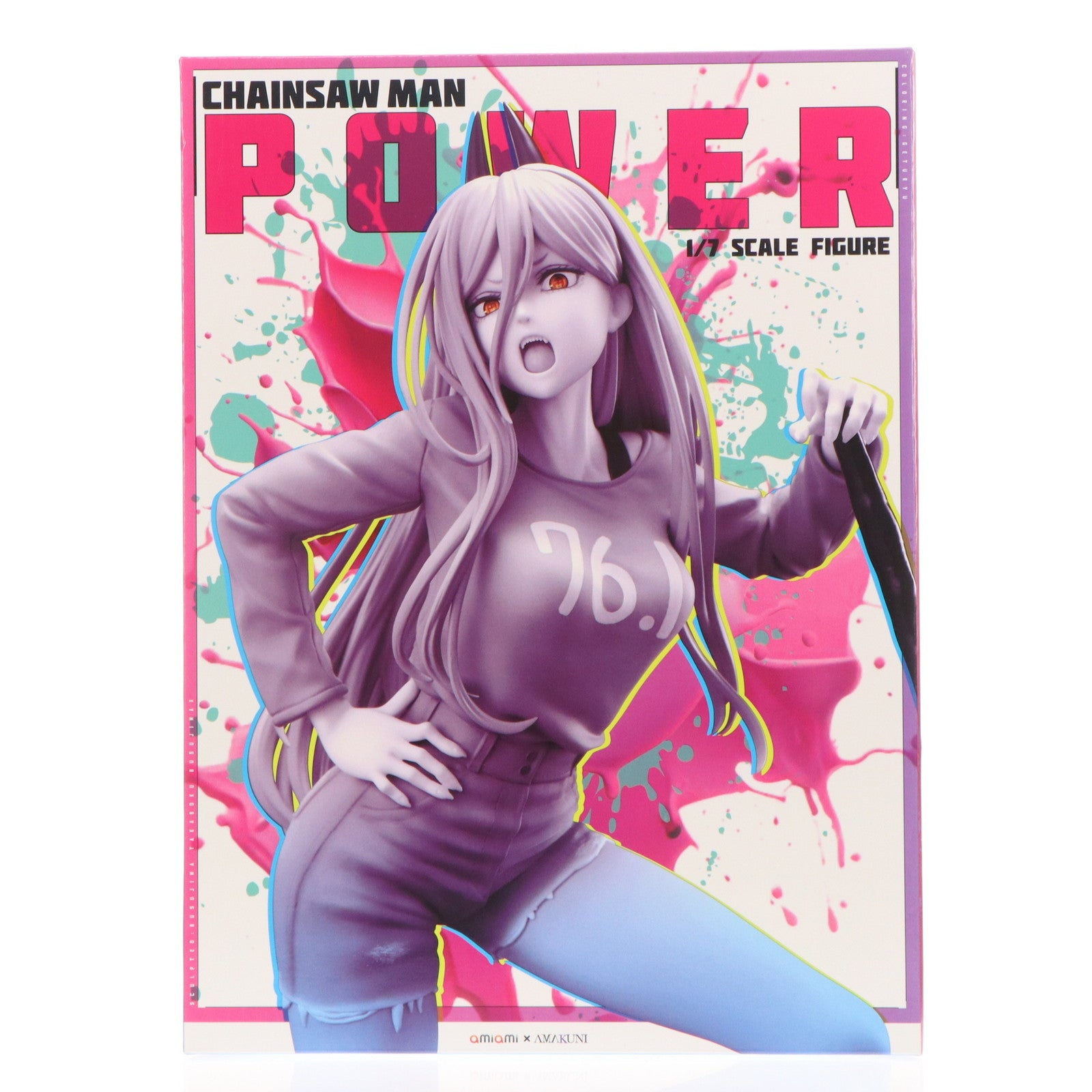 【中古即納】[FIG] あみあみ限定 パワー チェンソーマン 1/7 完成品 フィギュア AMAKUNI(アマクニ)/あみあみ(20240430)
