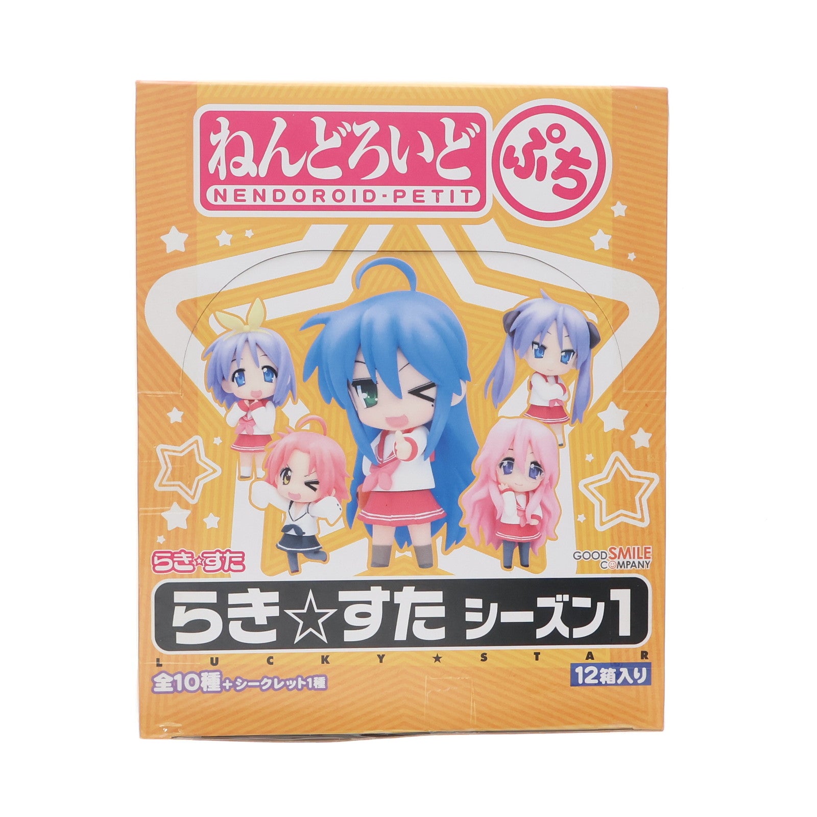 【中古即納】[FIG] (BOX) ねんどろいどぷち らき☆すた シーズン1 可動フィギュア(12個) グッドスマイルカンパニー(20080229)