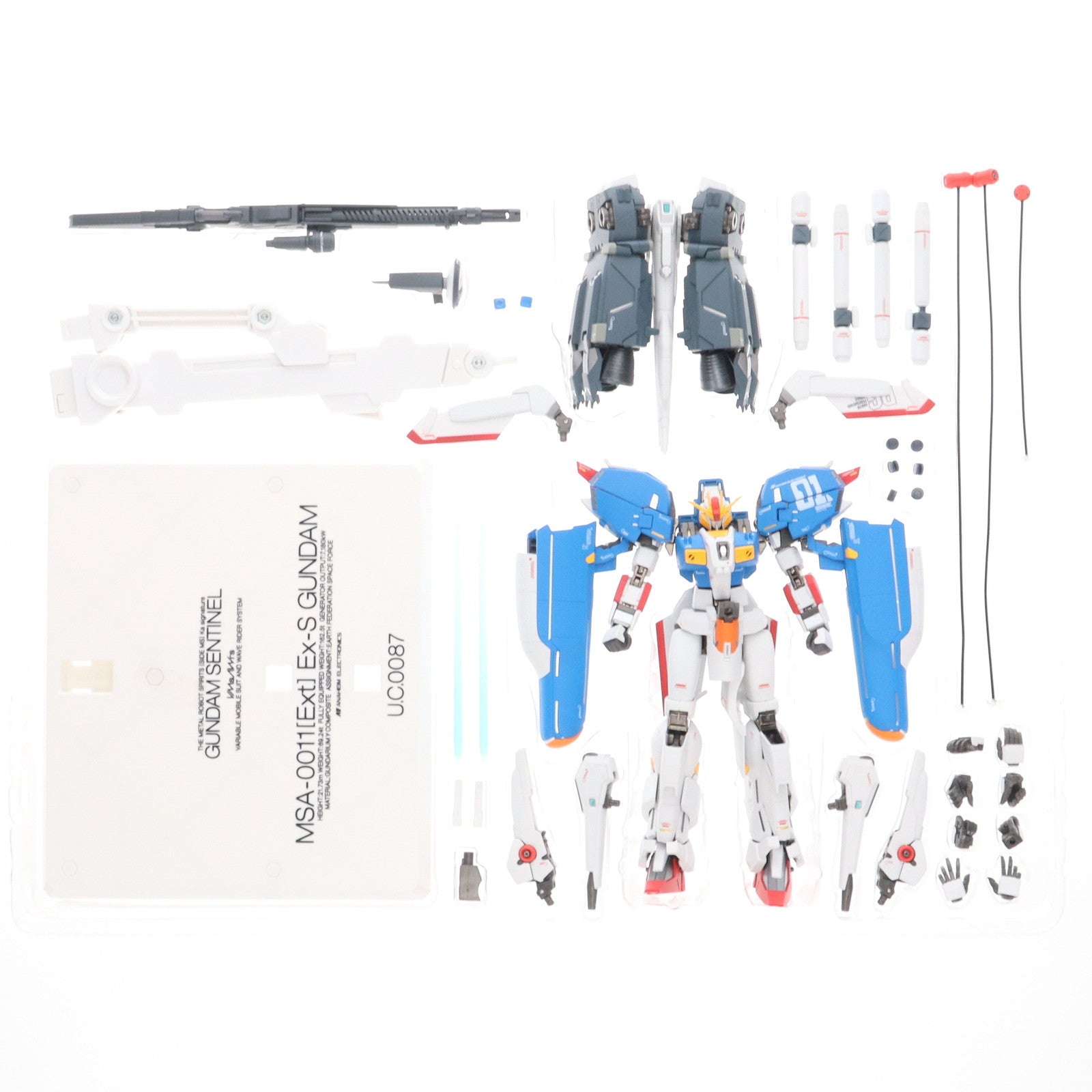 【中古即納】[FIG] 魂ウェブ商店限定 METAL ROBOT魂(Ka signature)(SIDE MS) Ex-Sガンダム タスクフォースα ガンダム・センチネル 完成品 可動フィギュア バンダイ(20171231)
