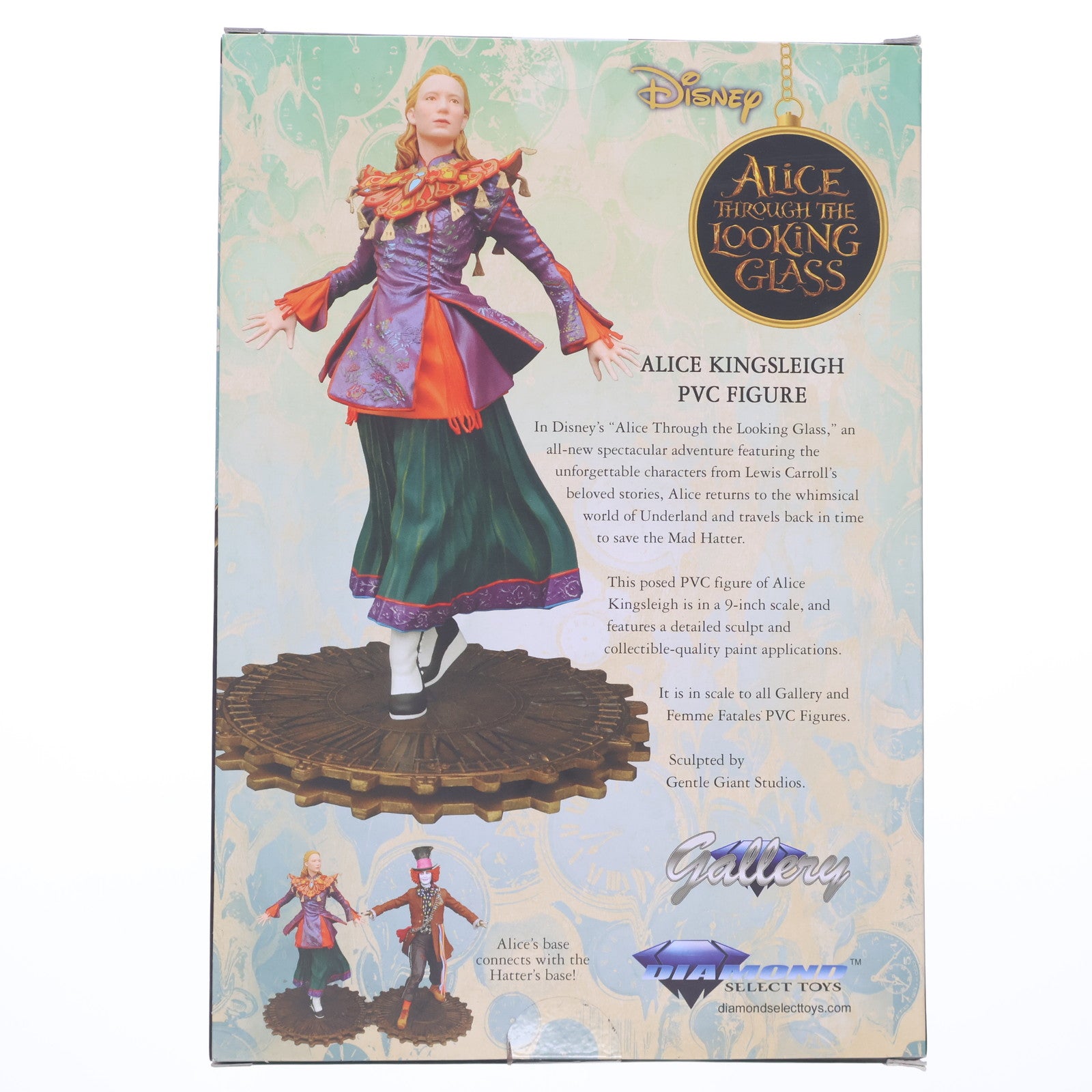 【中古即納】[FIG] アリス・ギャラリー アリス アリス・イン・ワンダーランド/時間の旅 スタチュー 完成品 フィギュア DIAMOND SELECT TOYS(ダイアモンドセレクトトイズ)(20210603)