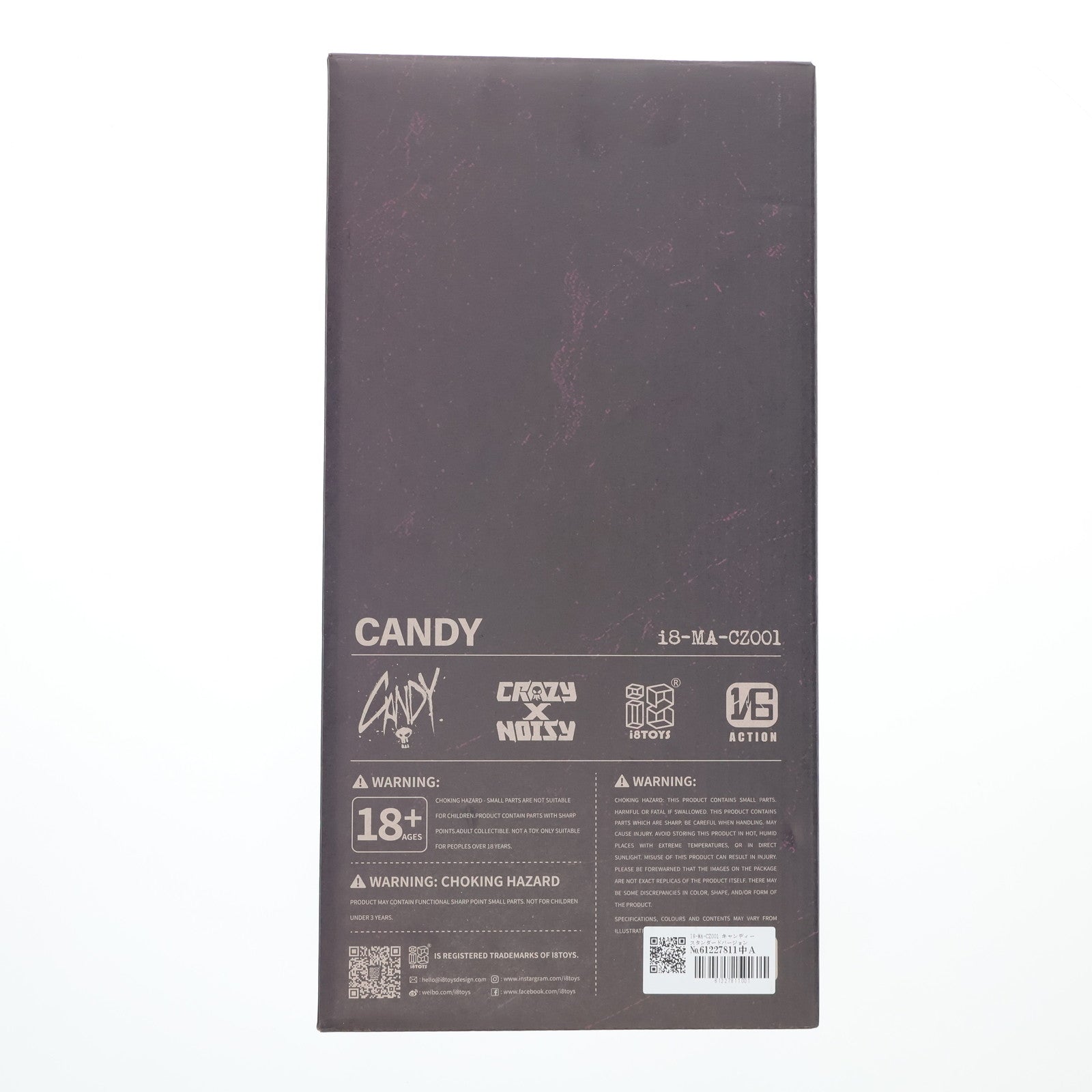 【中古即納】[FIG] I8-MA-CZ001 キャンディー スタンダードバージョン CRAZY X NOISY 1/6 完成品 可動フィギュア I8TOYS(20240930)