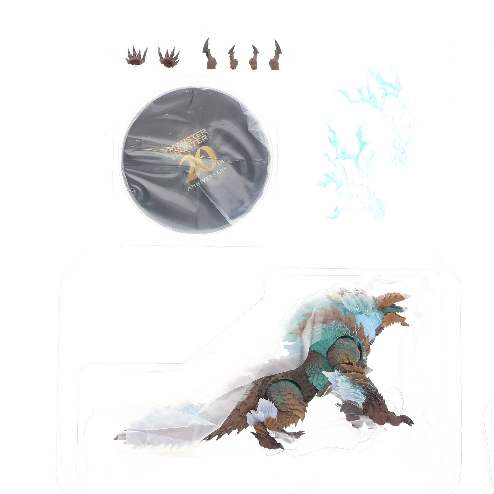 【中古即納】[FIG] S.H.MonsterArts(モンスターアーツ) ジンオウガ -20th Anniversary Edition- モンスターハンター 完成品 可動フィギュア バンダイスピリッツ(20240928)