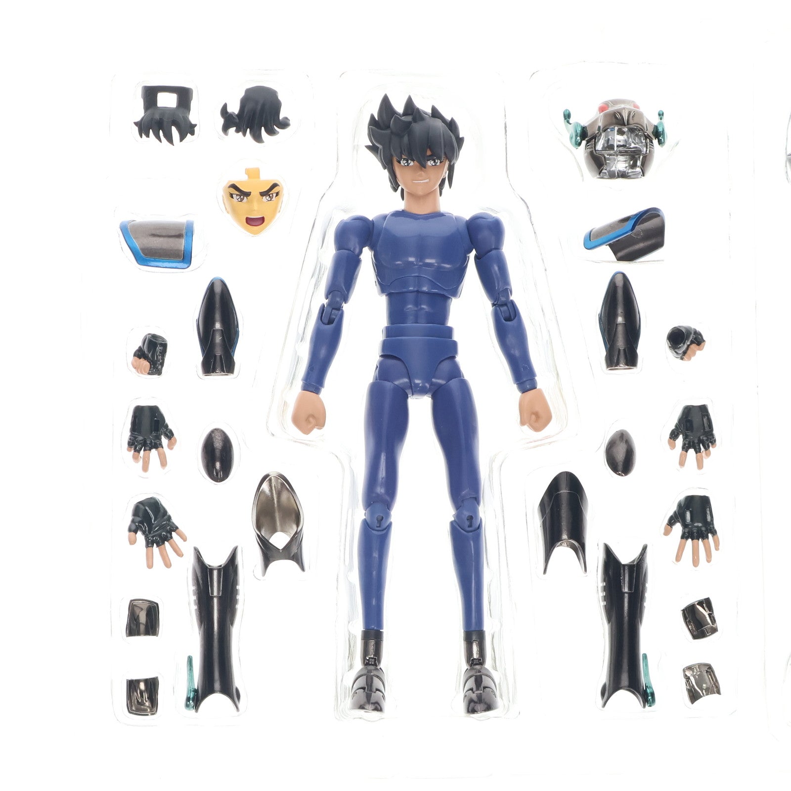 【中古即納】[FIG] 魂ウェブ商店限定 聖闘士聖衣神話 暗黒ペガサス&暗黒アンドロメダ 聖闘士星矢 完成品 可動フィギュア バンダイ(20110430)