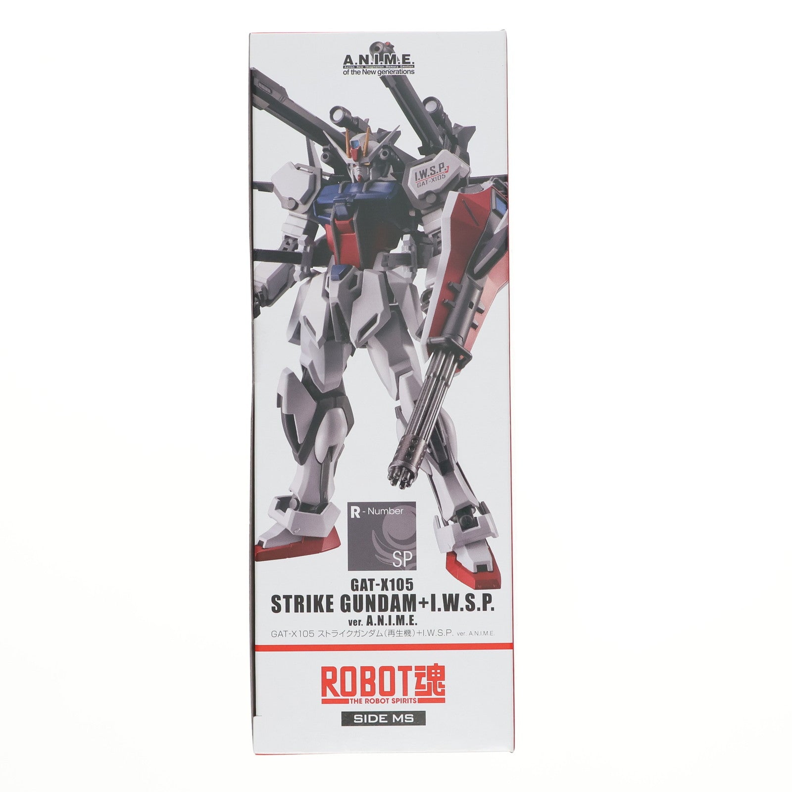 【中古即納】[FIG] 魂ウェブ商店限定 ROBOT魂(SIDE MS) GAT-X105 ストライクガンダム(再生機)+I.W.S.P. ver. A.N.I.M.E. 機動戦士ガンダムSEED C.E.73 Δ ASTRAY(シード コズミック・イラ73 デルタ アストレイ) 完成品 可動フィギュア バンダイスピリッツ(20250516)