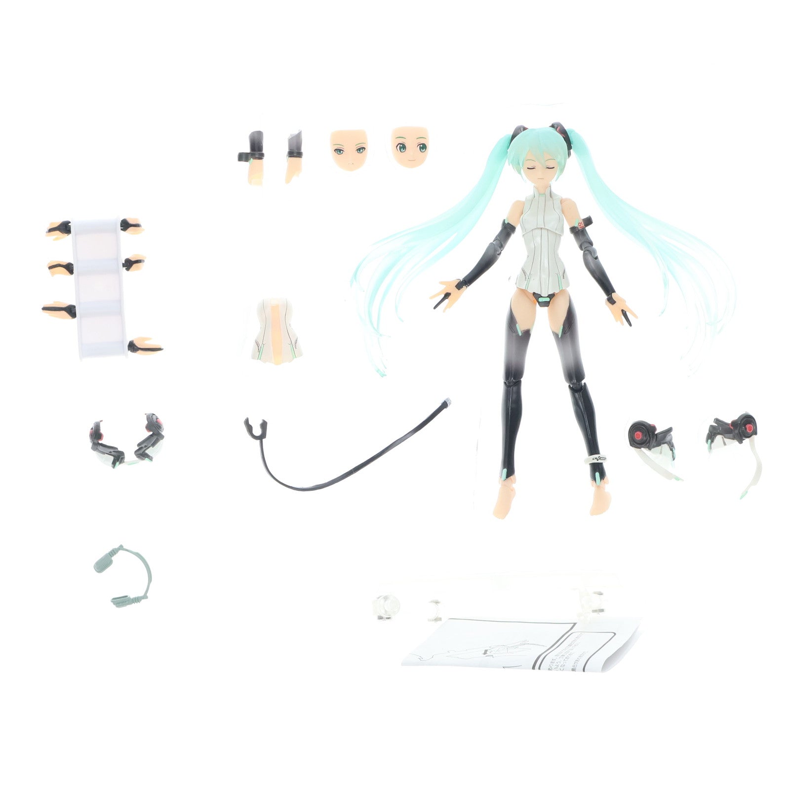 【中古即納】[FIG] figma(フィグマ) 100 初音ミク Append ver. 初音ミク・アペンド 完成品 可動フィギュア マックスファクトリー(20110906)