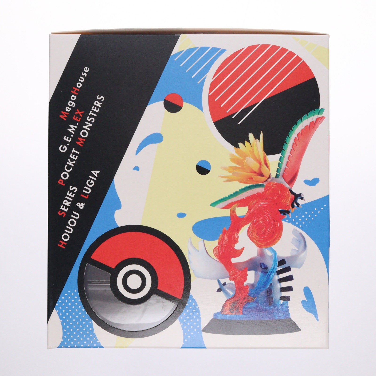 【中古即納】[FIG] プレミアムバンダイ限定特典無し G.E.M.EXシリーズ ホウオウ&ルギア ポケットモンスター 完成品 フィギュア メガハウス(20191130)