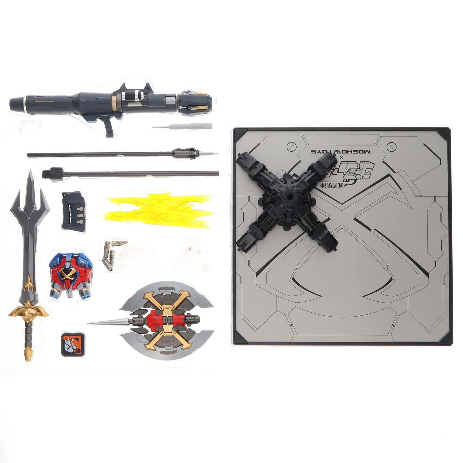 【中古即納】[FIG] 至臻X級・戦国魔神豪将軍 戦国魔神ゴーショーグン 完成品 合金フレーム塗装済み可動フィギュア MOSHOWTOYS(モーショートイズ)(20250430)