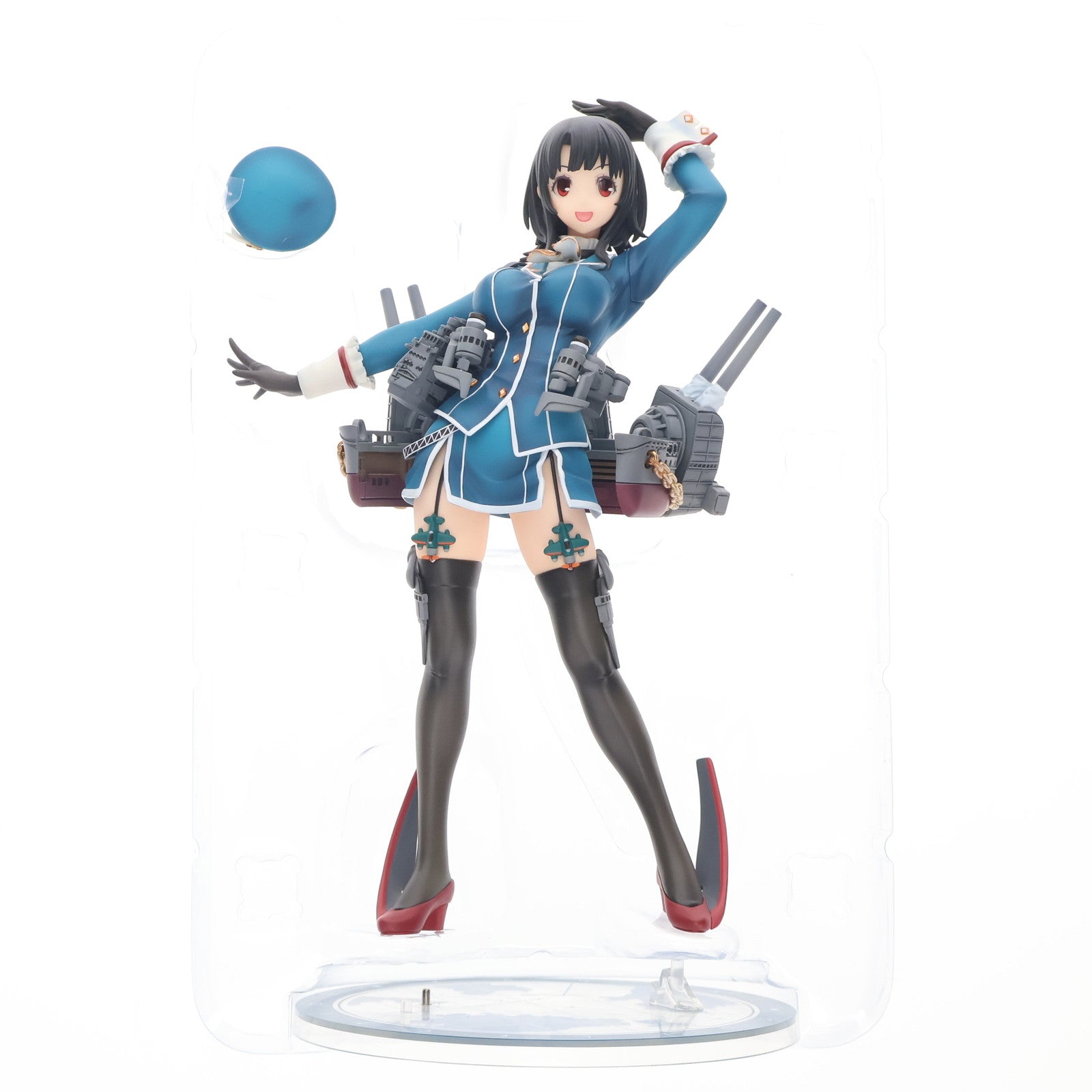 【中古即納】[FIG] 高雄(たかお) 艦隊これくしょん -艦これ- 1/8 完成品 フィギュア キューズQ(20160714)