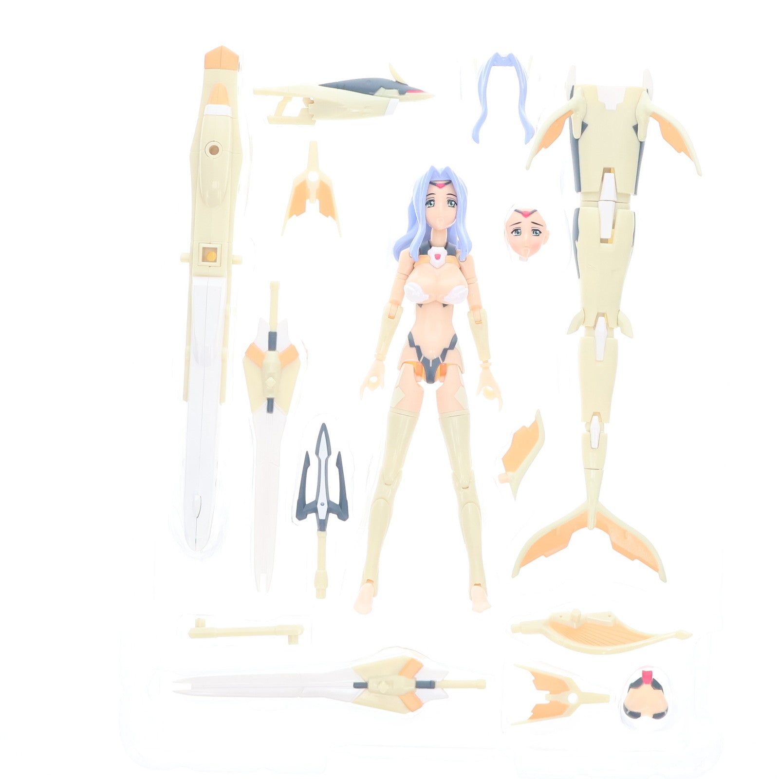 【中古即納】[FIG] 武装神姫(ぶそうしんき) マーメイド型MMS イーアネイラ 完成品 可動フィギュア コナミデジタルエンタテインメント(20070531)