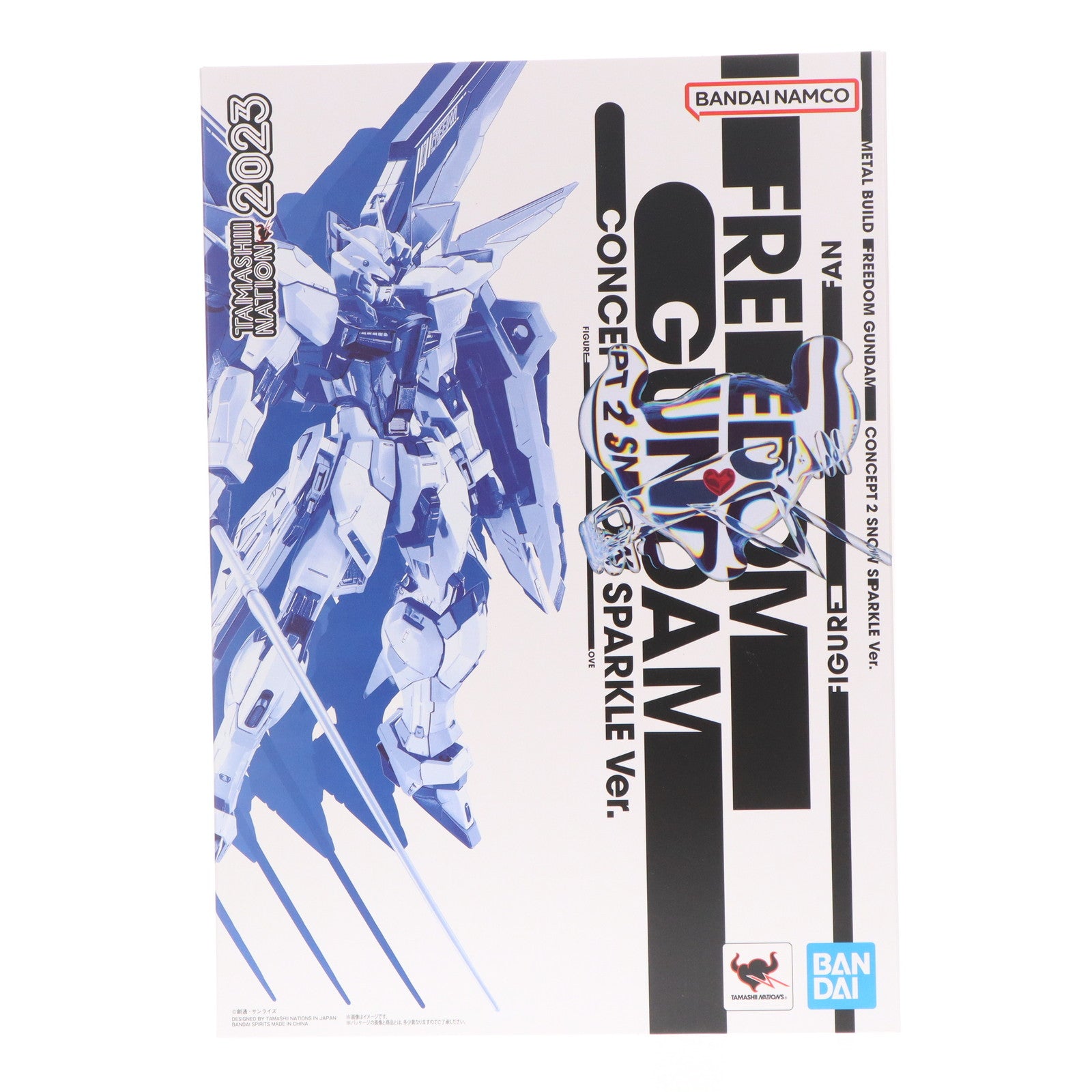 【中古即納】[FIG] METAL BUILD フリーダムガンダム CONCEPT 2 SNOW SPARKLE Ver. 機動戦士ガンダムSEED(シード) 完成品 可動フィギュア TAMASHII NATION 2023&事後通販限定 バンダイスピリッツ(20231117)