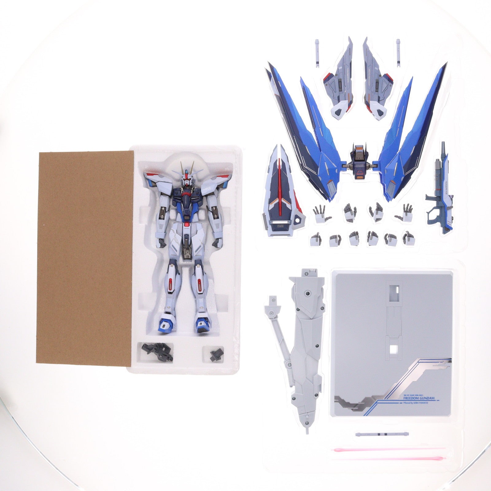 【中古即納】[FIG] METAL BUILD フリーダムガンダム CONCEPT 2 SNOW SPARKLE Ver. 機動戦士ガンダムSEED(シード) 完成品 可動フィギュア TAMASHII NATION 2023&事後通販限定 バンダイスピリッツ(20231117)