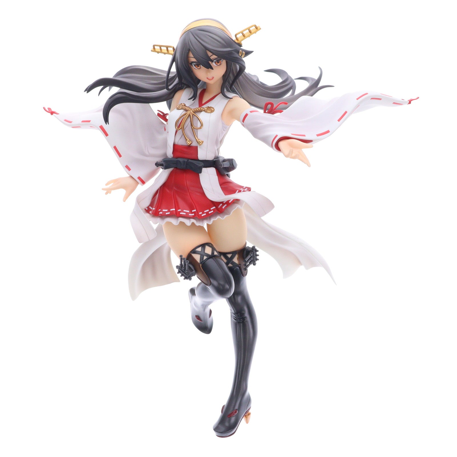 【中古即納】[FIG] 榛名改二(はるなかいに) 限定版 艦隊これくしょん-艦これ- 1/7 完成品 フィギュア 月刊ホビージャパン誌上通販&オンラインショップ限定 ホビージャパン/AMAKUNI(アマクニ)(20161130)