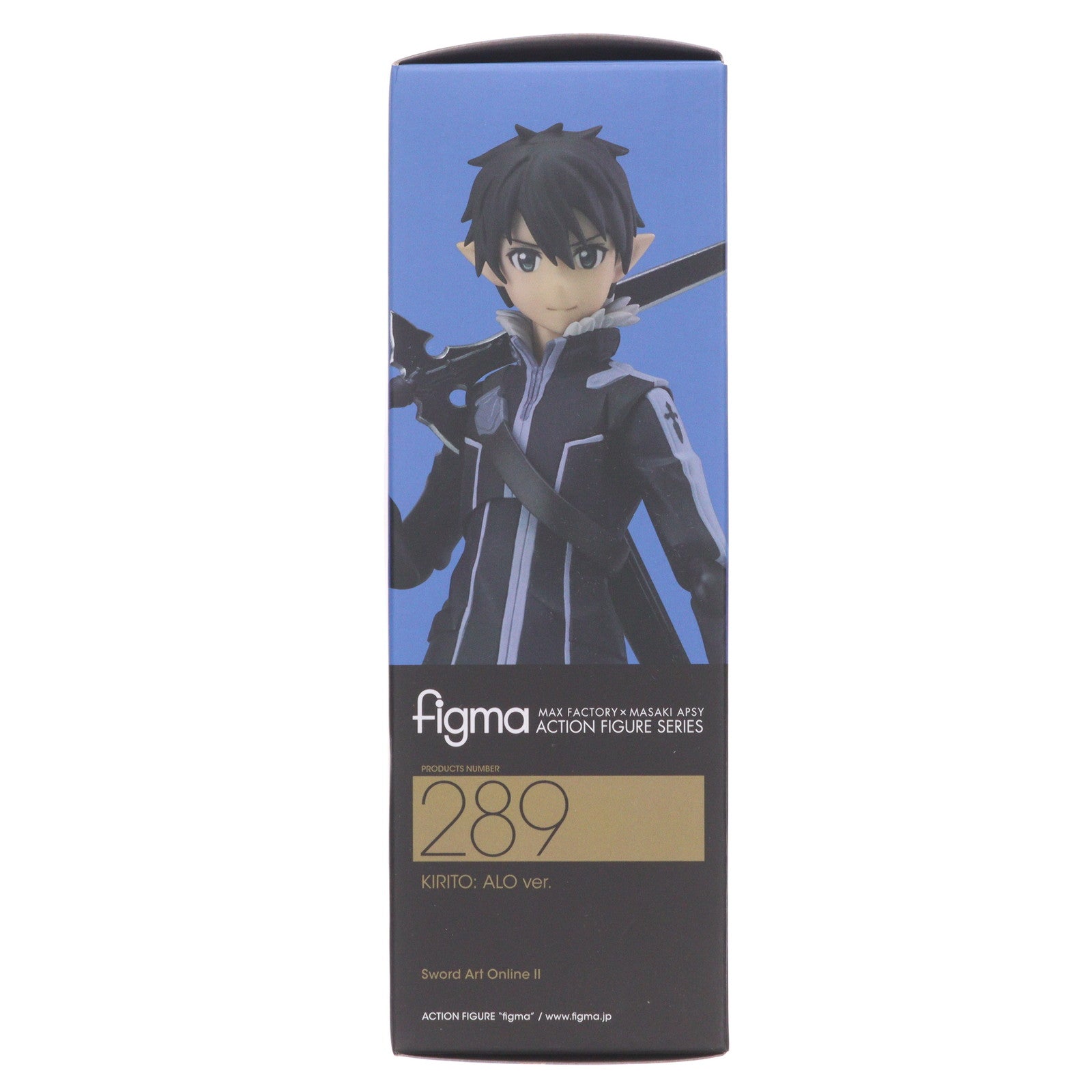 【中古即納】[FIG] GOODSMILE ONLINE SHOP限定特典付属 figma(フィグマ) 289 キリト ALOver. ソードアート・オンラインII 完成品 可動フィギュア マックスファクトリー(20160827)
