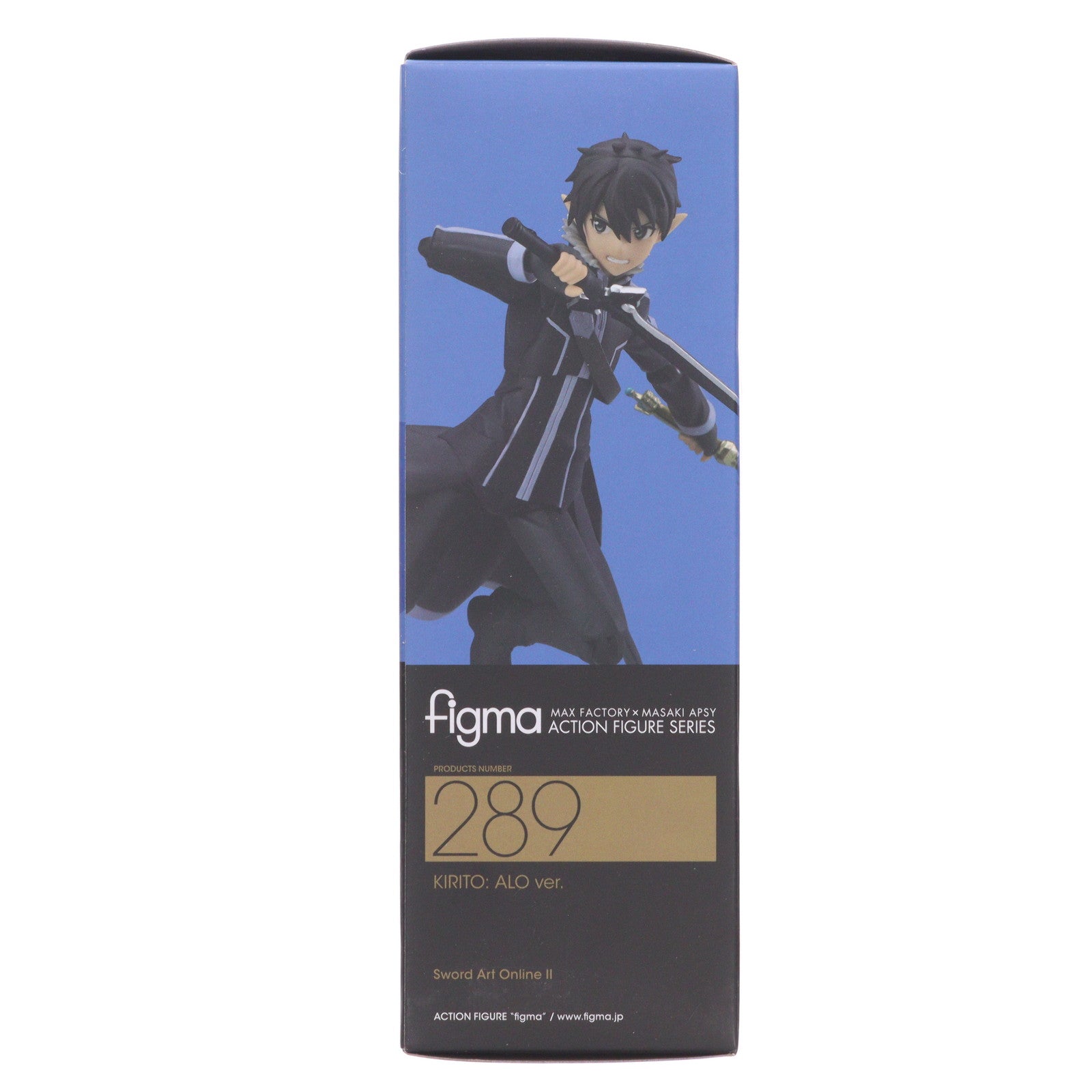 【中古即納】[FIG] GOODSMILE ONLINE SHOP限定特典付属 figma(フィグマ) 289 キリト ALOver. ソードアート・オンラインII 完成品 可動フィギュア マックスファクトリー(20160827)