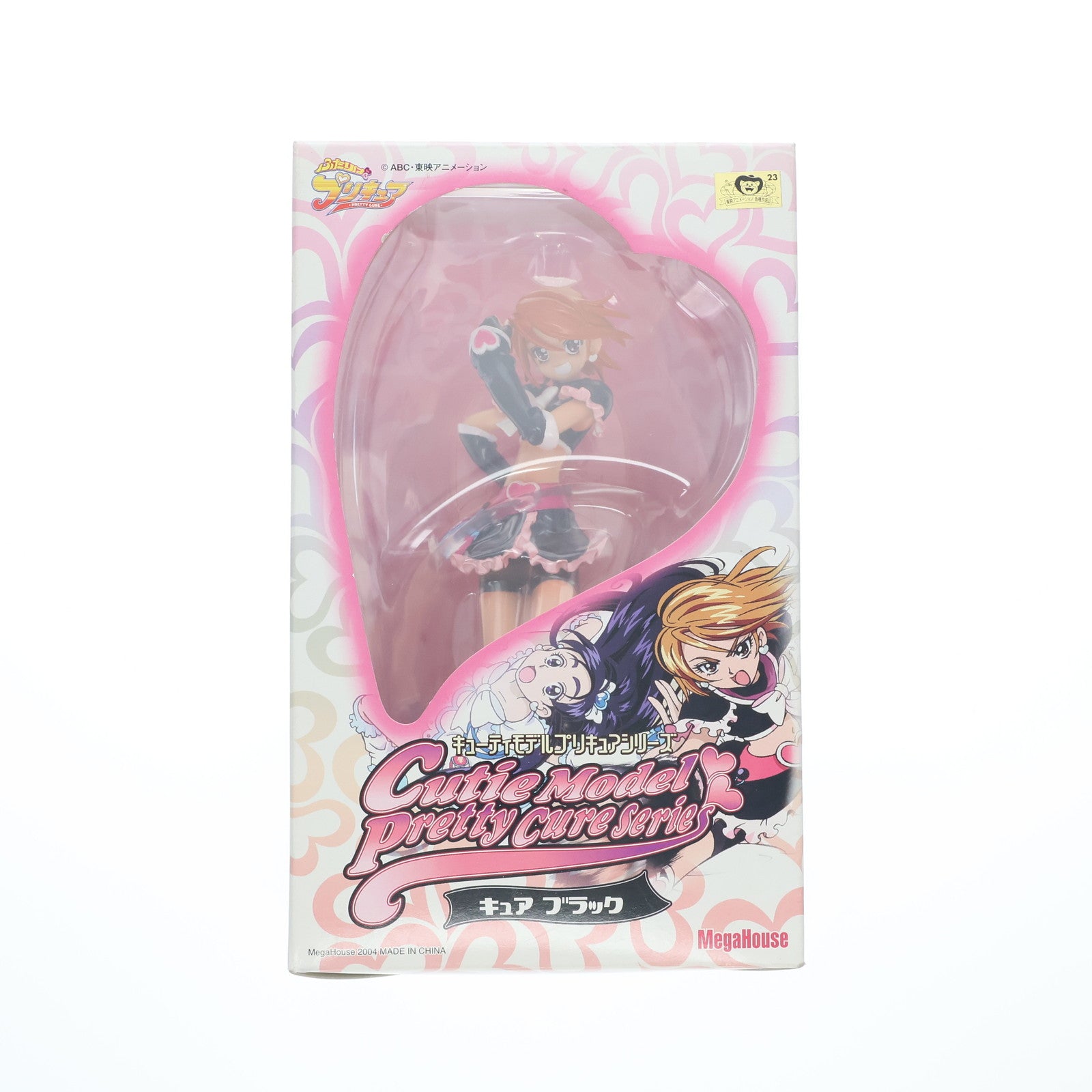 【中古即納】[FIG] エクセレントモデル キューティーモデルプリキュアシリーズ キュアブラック ふたりはプリキュア 1/8 完成品 フィギュア メガハウス(20040825)
