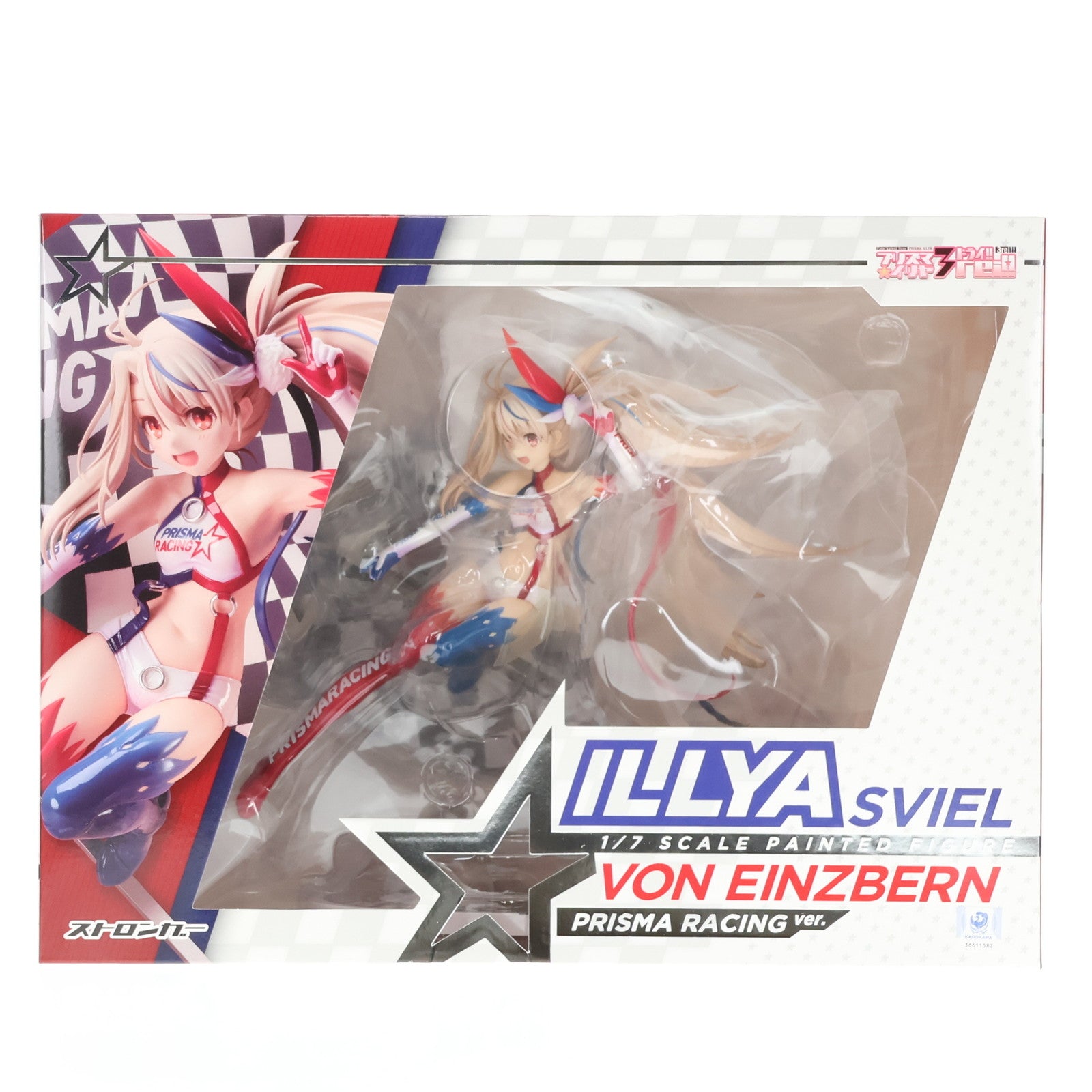 【中古即納】[FIG] イリヤスフィール・フォン・アインツベルン PRISMA Racing ver. Fate/kaleid liner(フェイト/カレイドライナー) プリズマ☆イリヤ ドライ!! 1/7 完成品 フィギュア ストロンガー(20220630)
