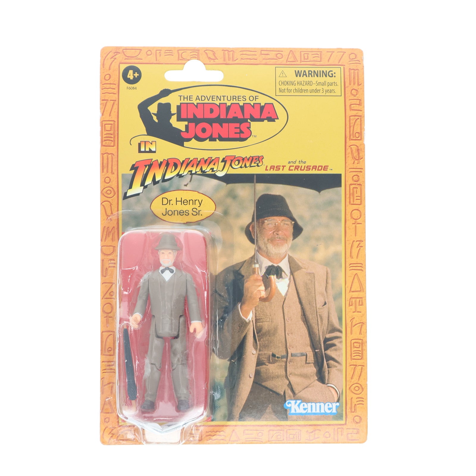 【中古即納】[FIG] RETROシリーズ ヘンリー・ジョーンズ[映画『インディ・ジョーンズ/最後の聖戦』] 完成品 3.75インチ・アクションフィギュア ハズブロ(20230731)