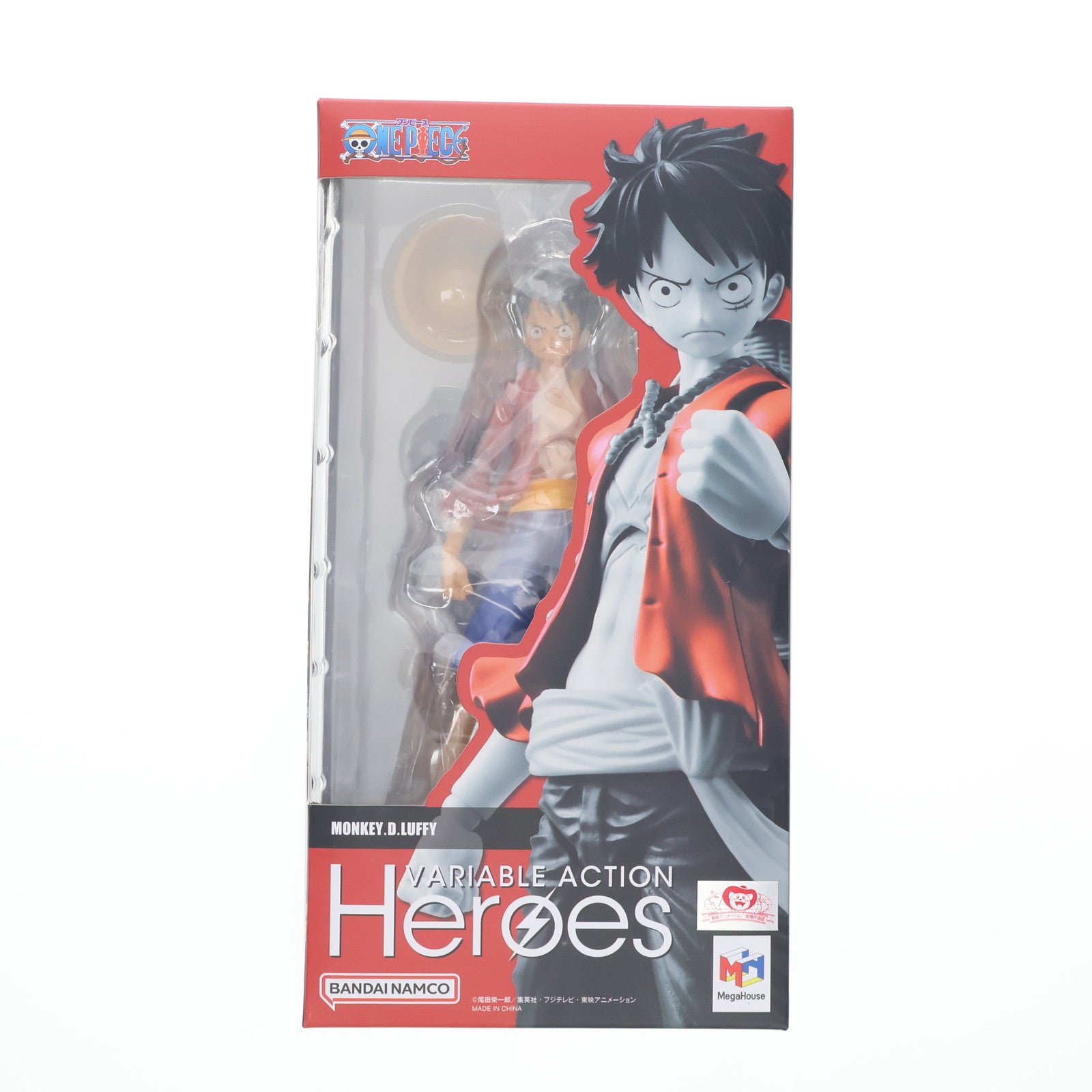 【中古即納】[FIG] (再販) ヴァリアブルアクションヒーローズ モンキー・D・ルフィ ONE PIECE(ワンピース) 完成品 可動フィギュア メガハウス(20230927)