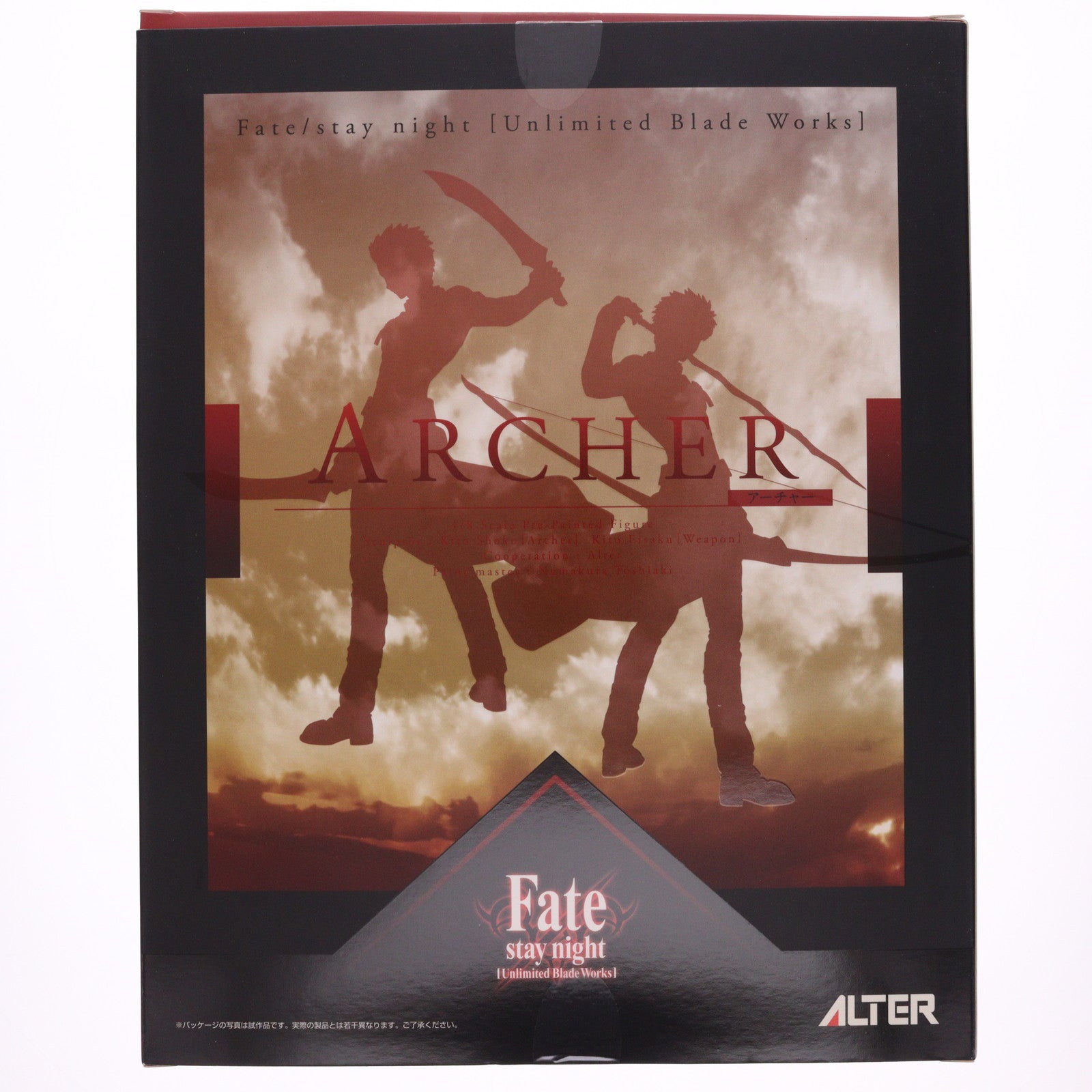 【中古即納】[FIG] アーチャー Fate/stay night [Unlimited Blade Works](フェイト/ステイナイト アンリミテッドブレイドワークス) 1/8 完成品 フィギュア アルター(20160204)